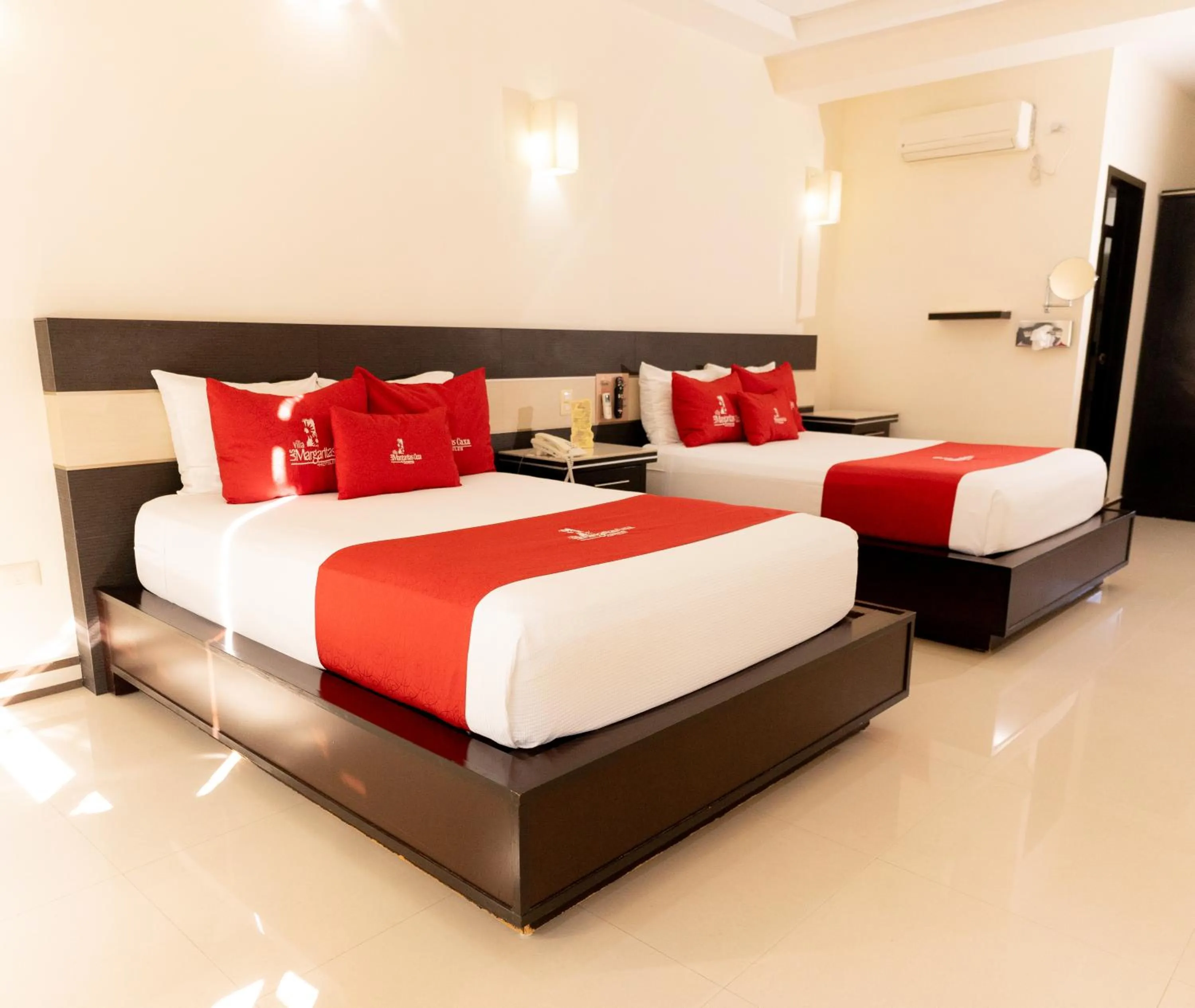 Bed in Villa Las Margaritas Caxa