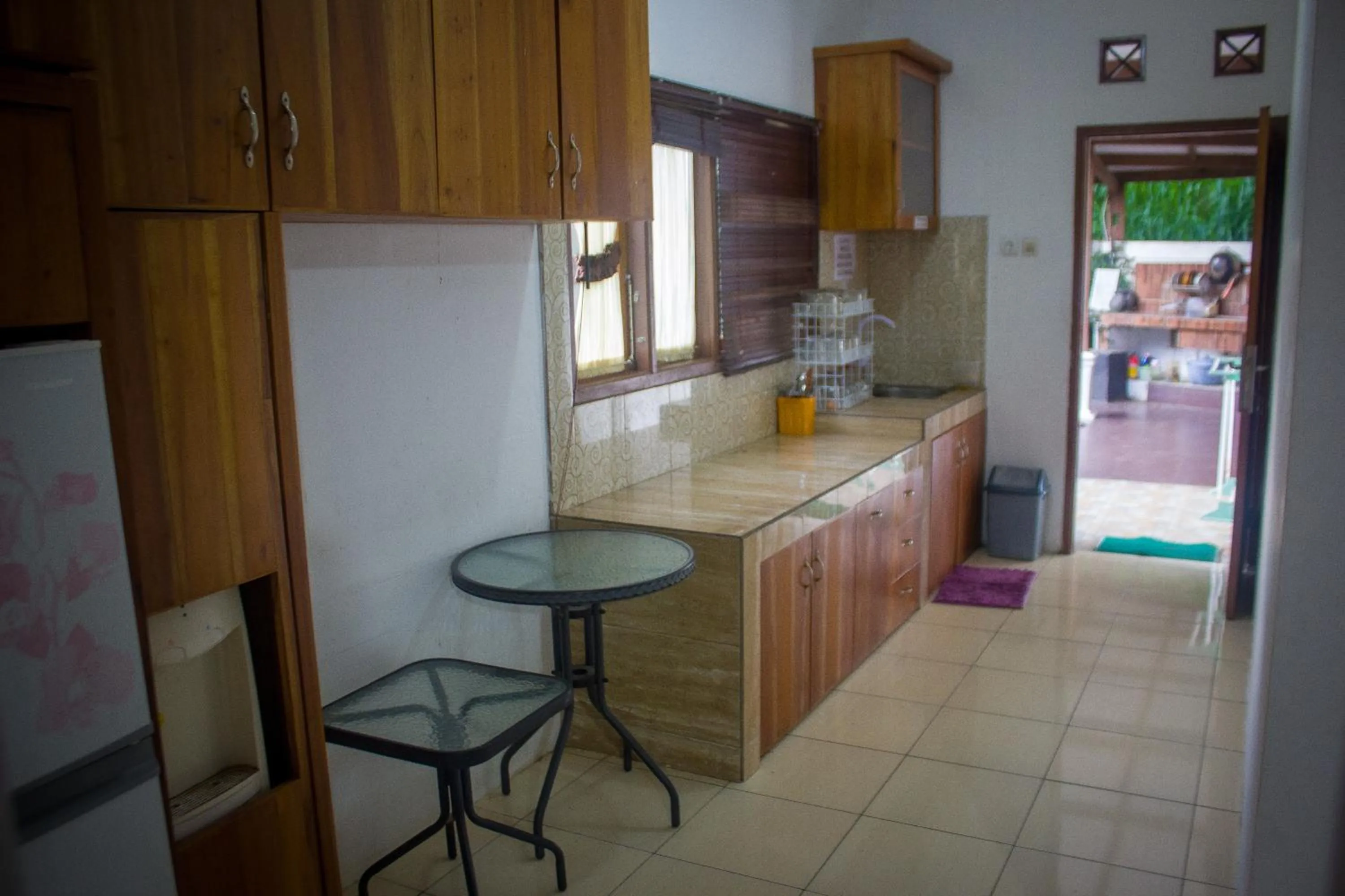 Kitchen or kitchenette in Villa Bayu Lembang