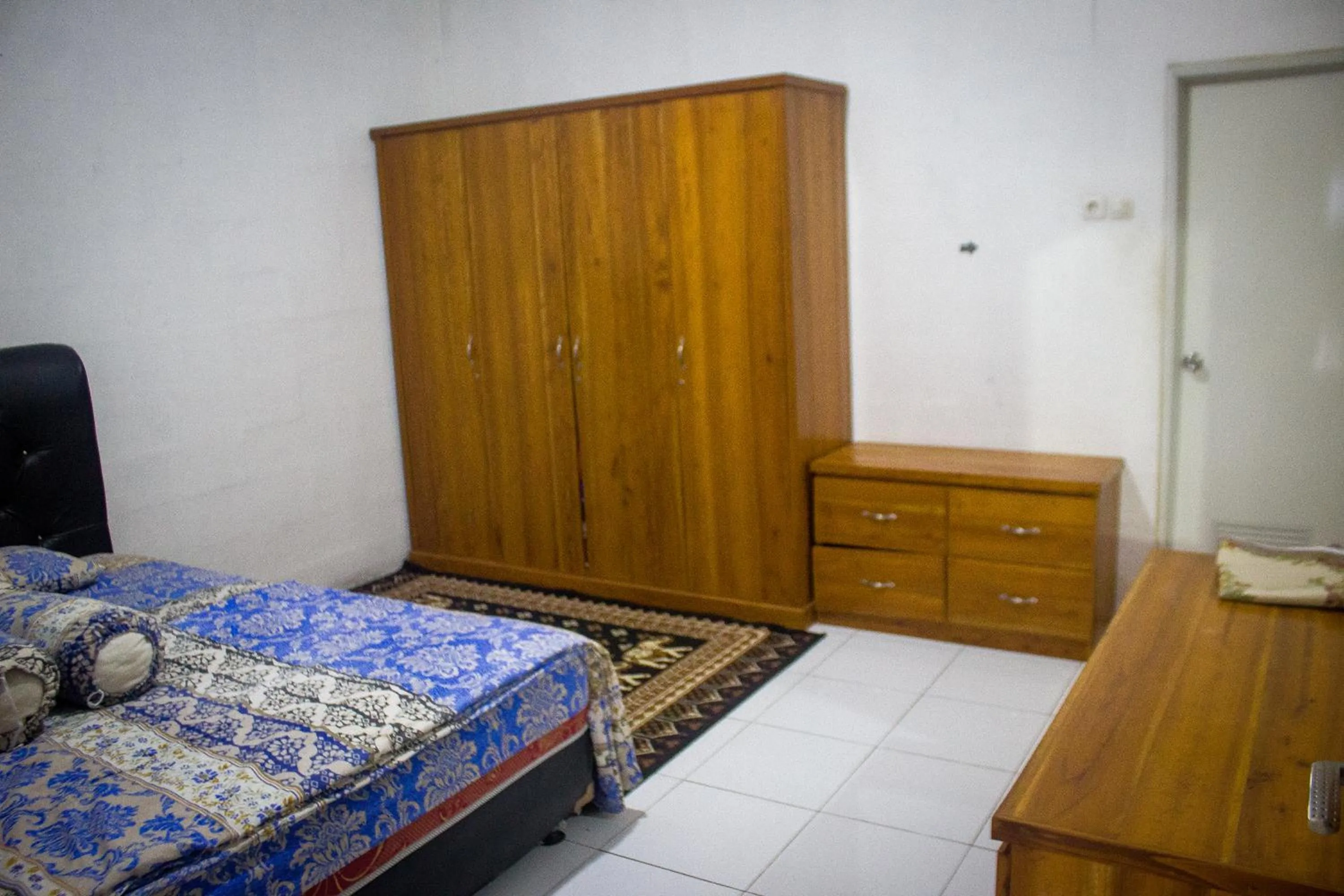 Bed in Villa Bayu Lembang