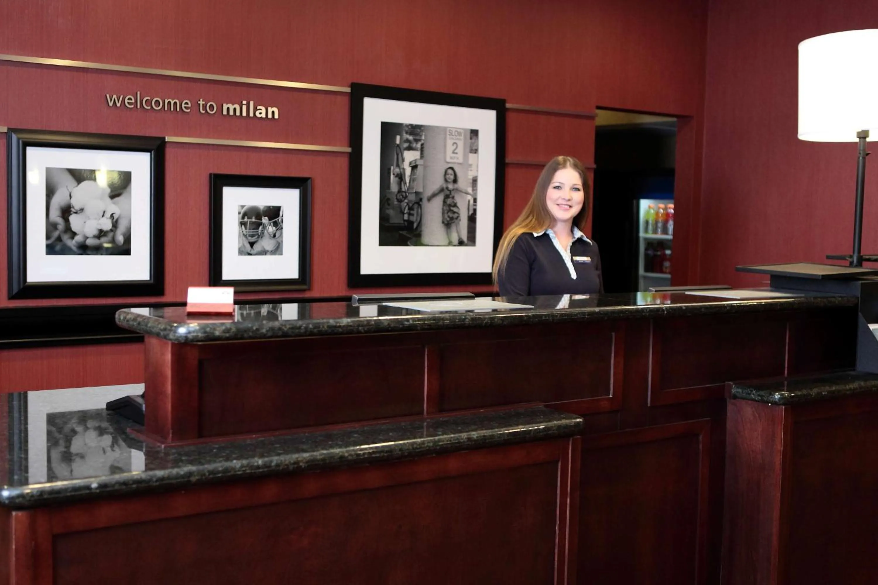 Lobby or reception in Hampton Inn Milan