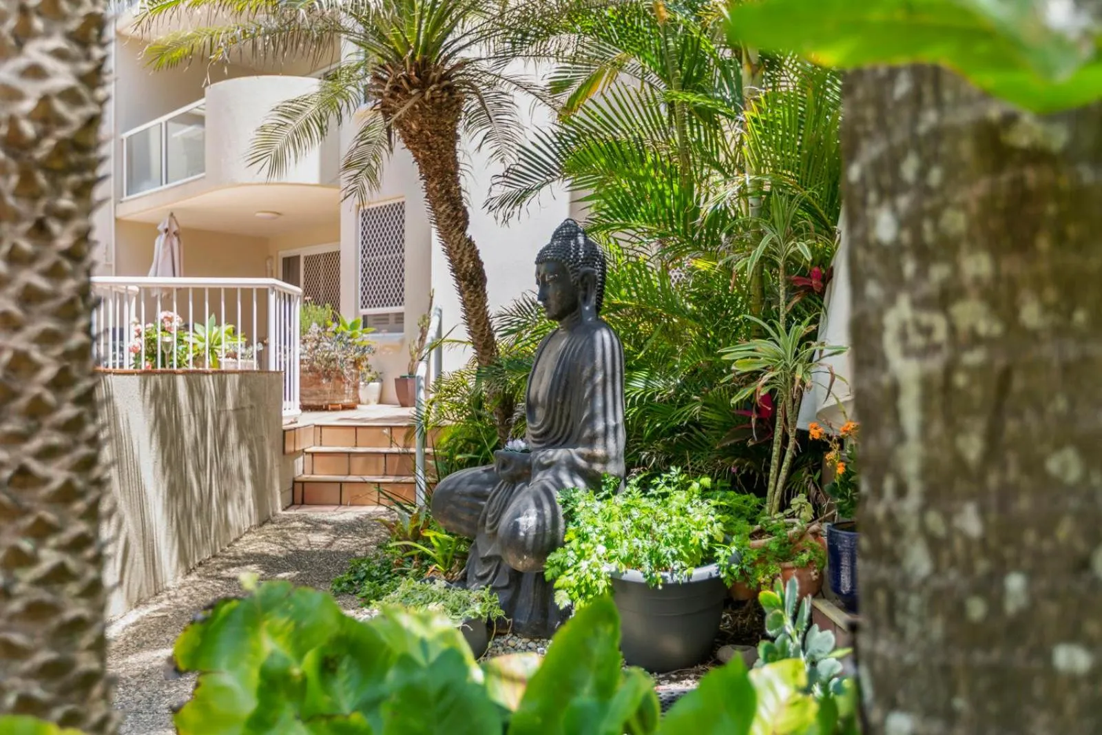 Garden in The Burlington Holiday Apartments