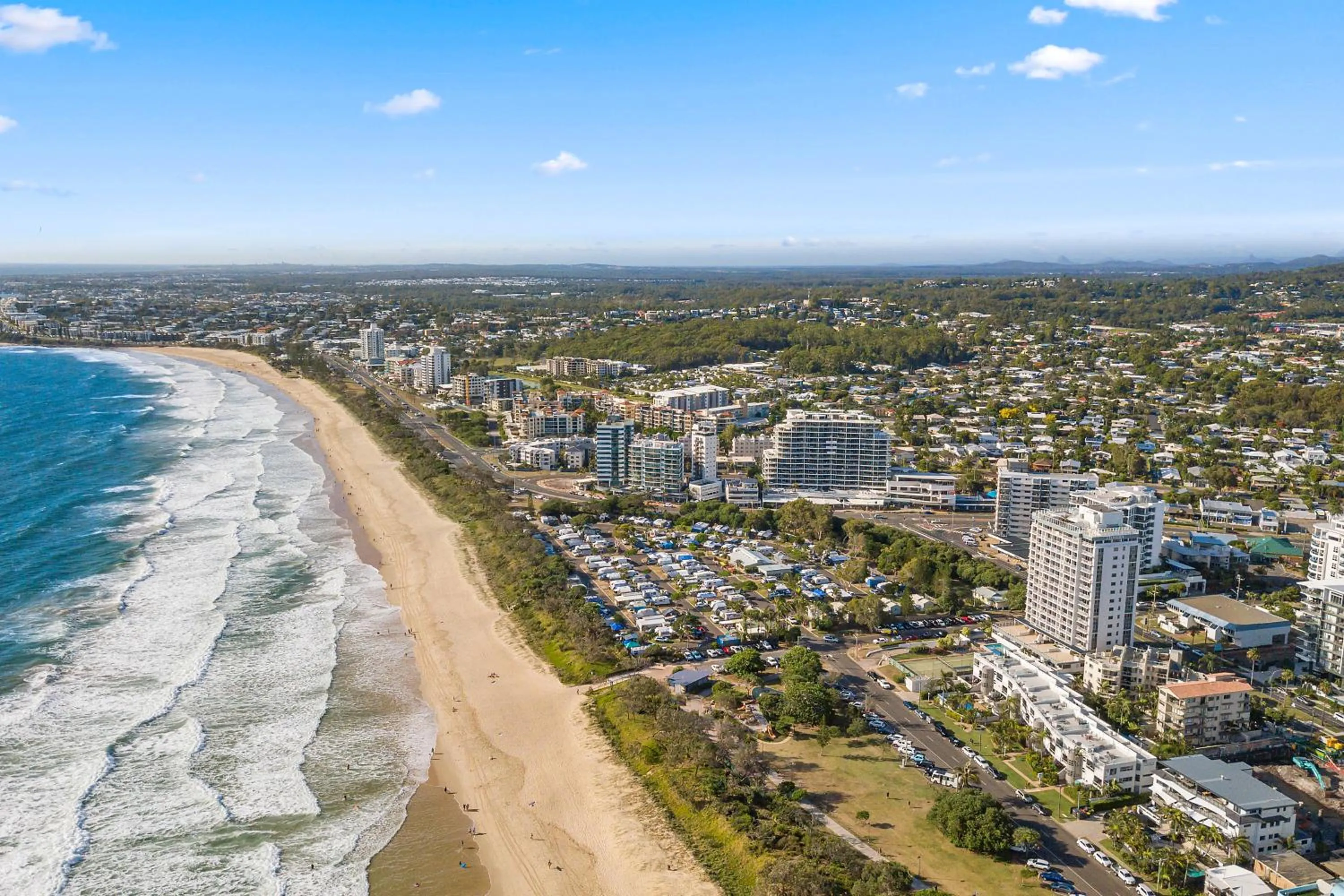 Bird's eye view in The Burlington Holiday Apartments