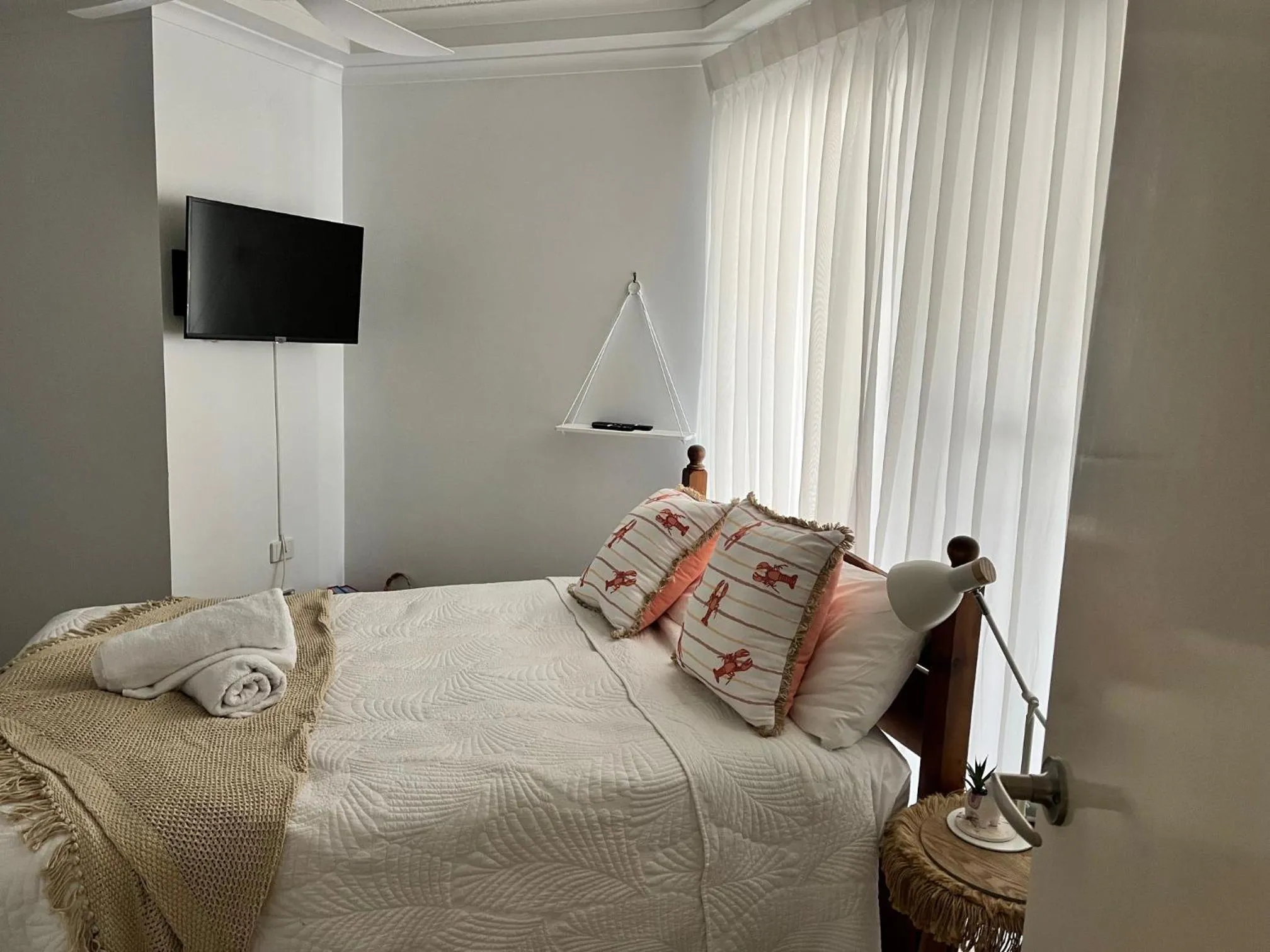 Bed in The Burlington Holiday Apartments