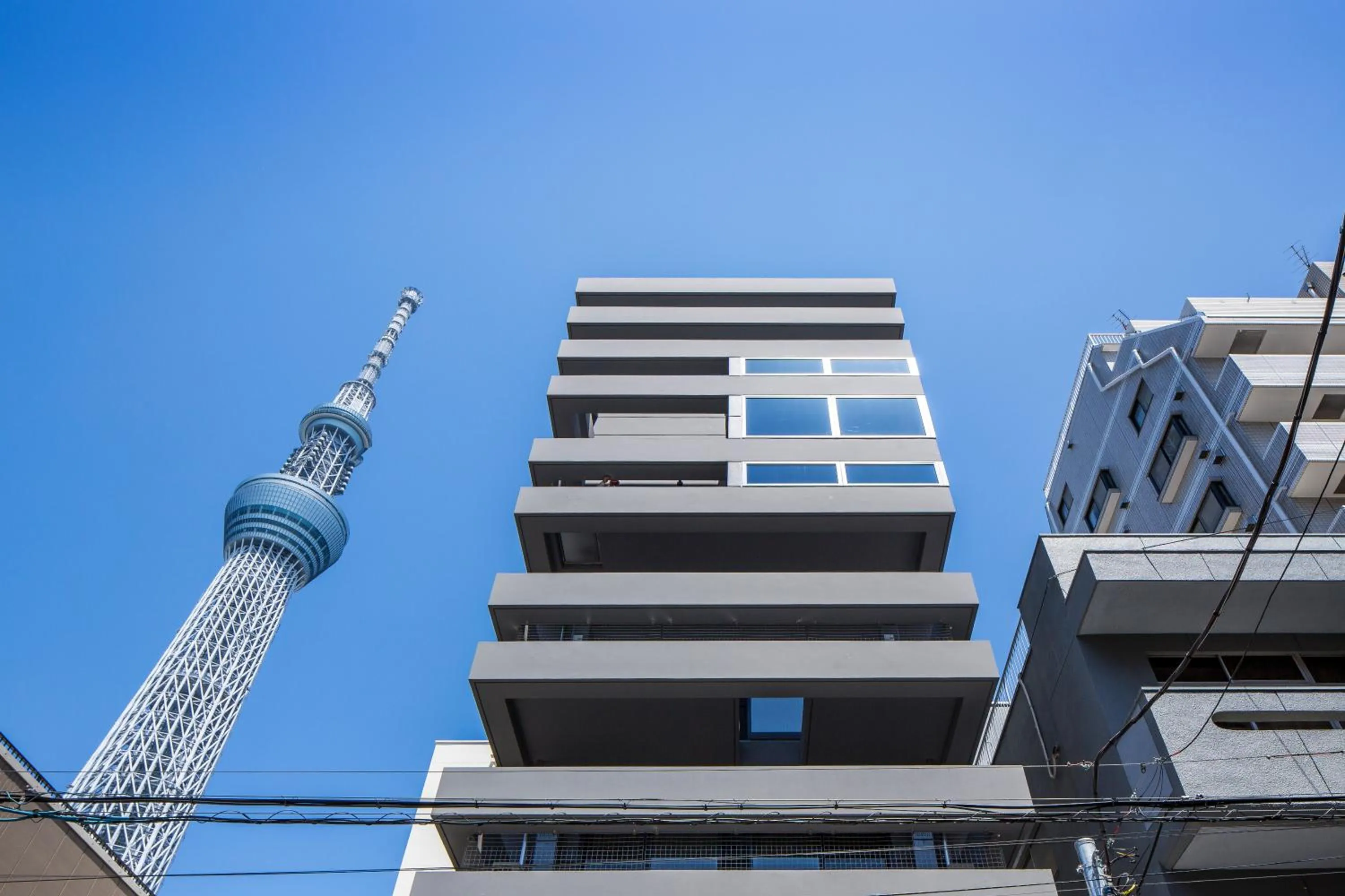 Facade/entrance in Smi:re Stay Oshiage