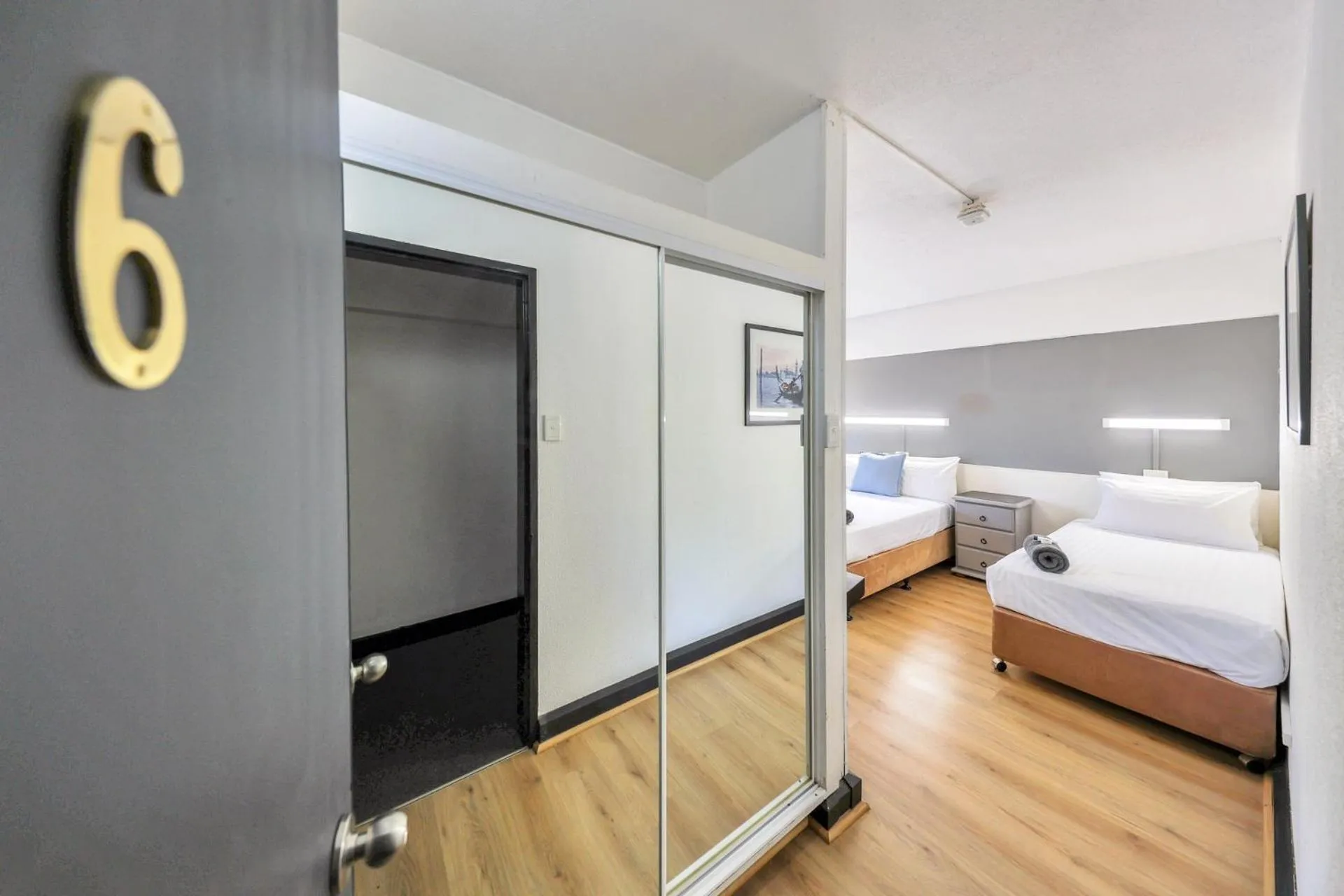 Bed in Paravista Motel