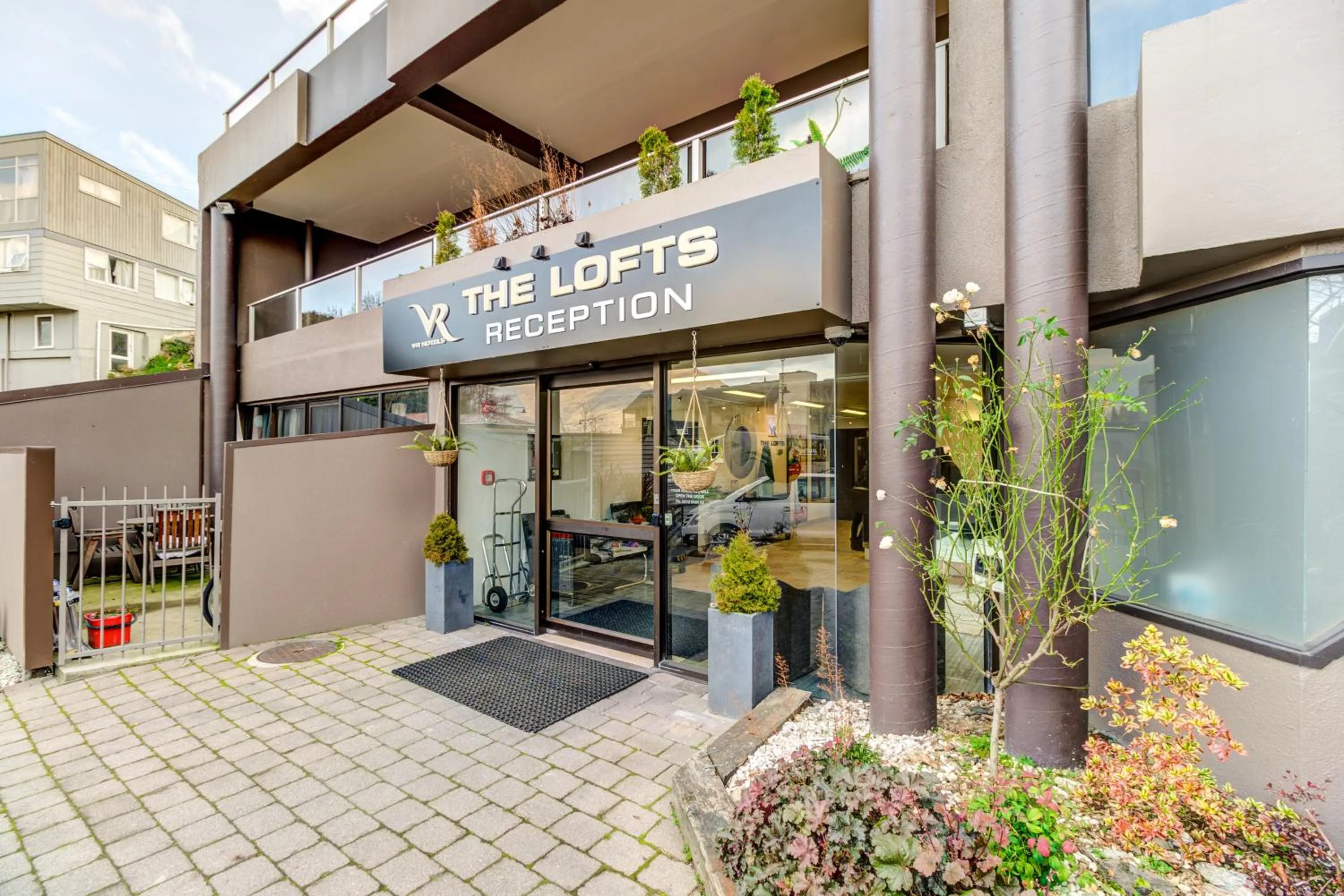 Property building in The Lofts Apartments