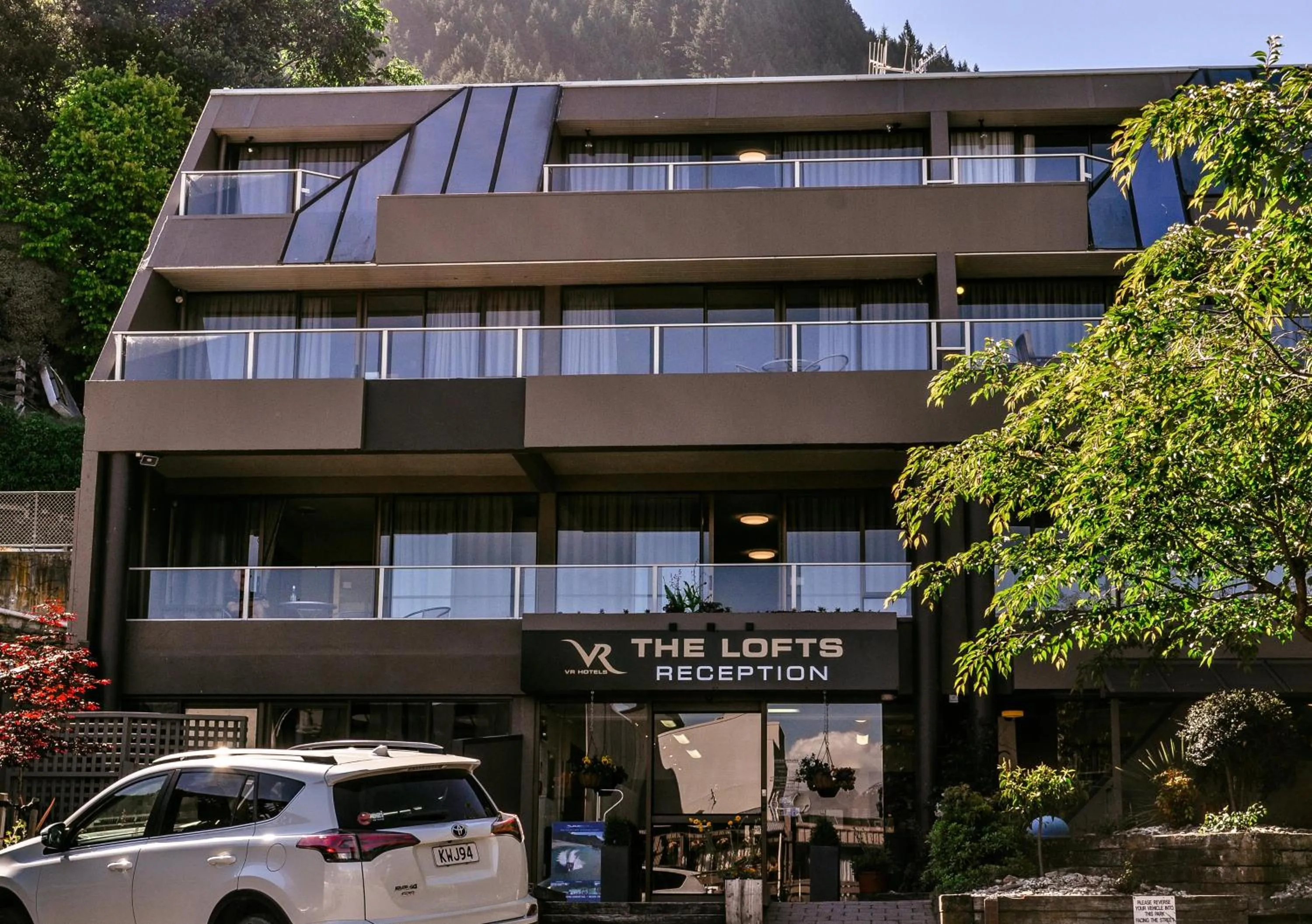 Property building in The Lofts Apartments