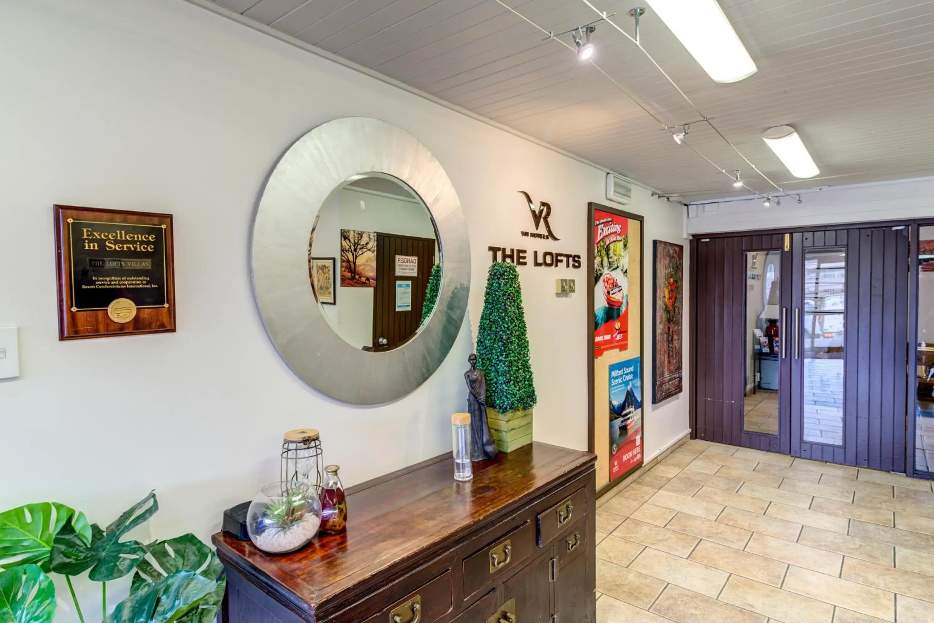 Lobby or reception in The Lofts Apartments Lobby or reception in The Lofts Apartments