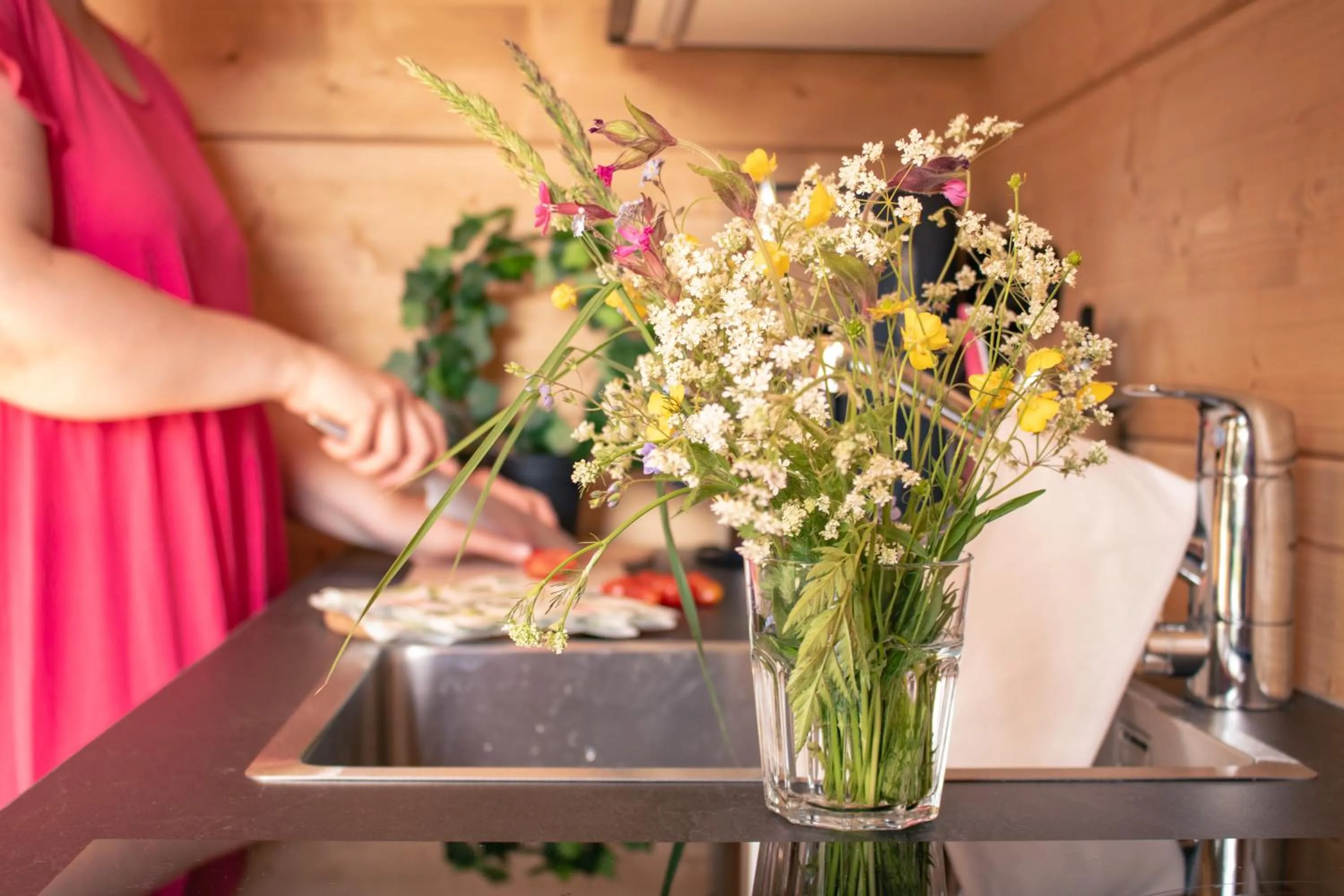 kitchen in Rauhalahti Holiday Homes