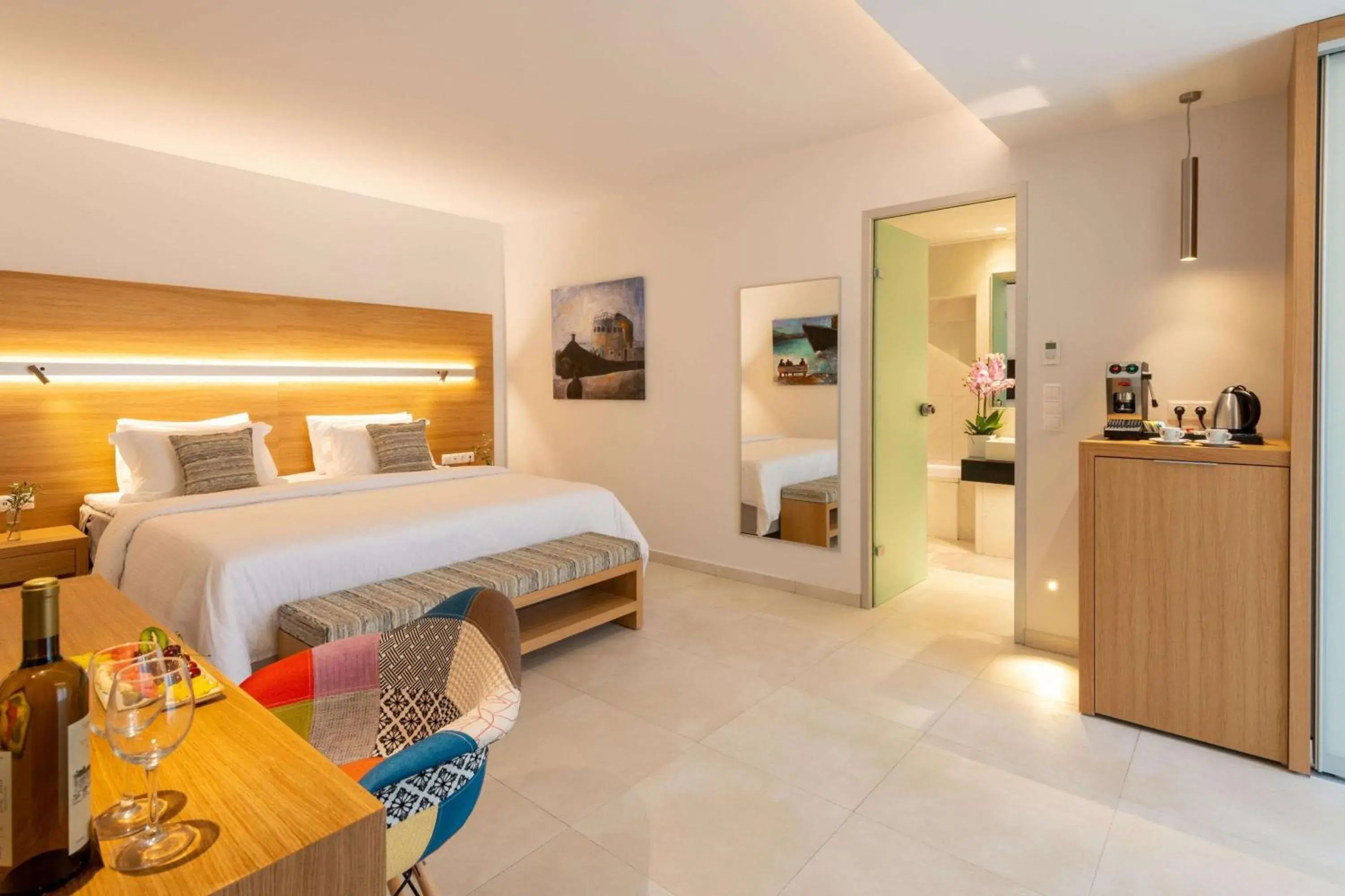 Bedroom, Bed in High Beach White - Adults Only Bedroom, Bed in High Beach White - Adults Only