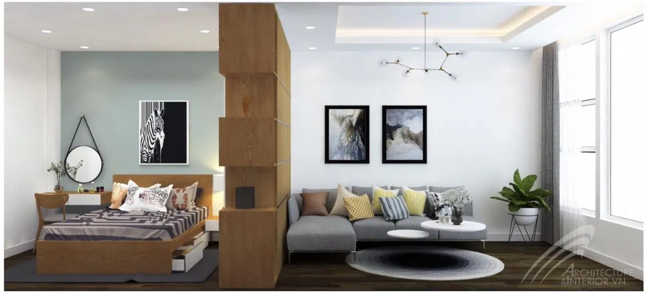 Living room in Hà Thịnh Phát Apartment