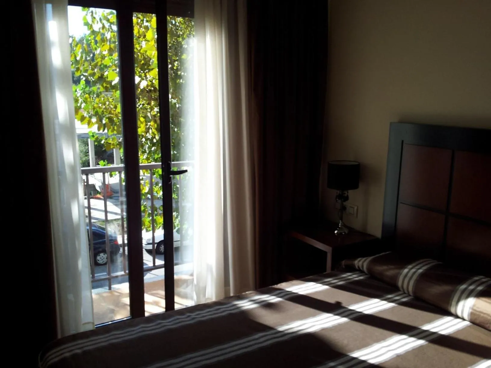 Bed in Hotel AV Apartamentos Lobios