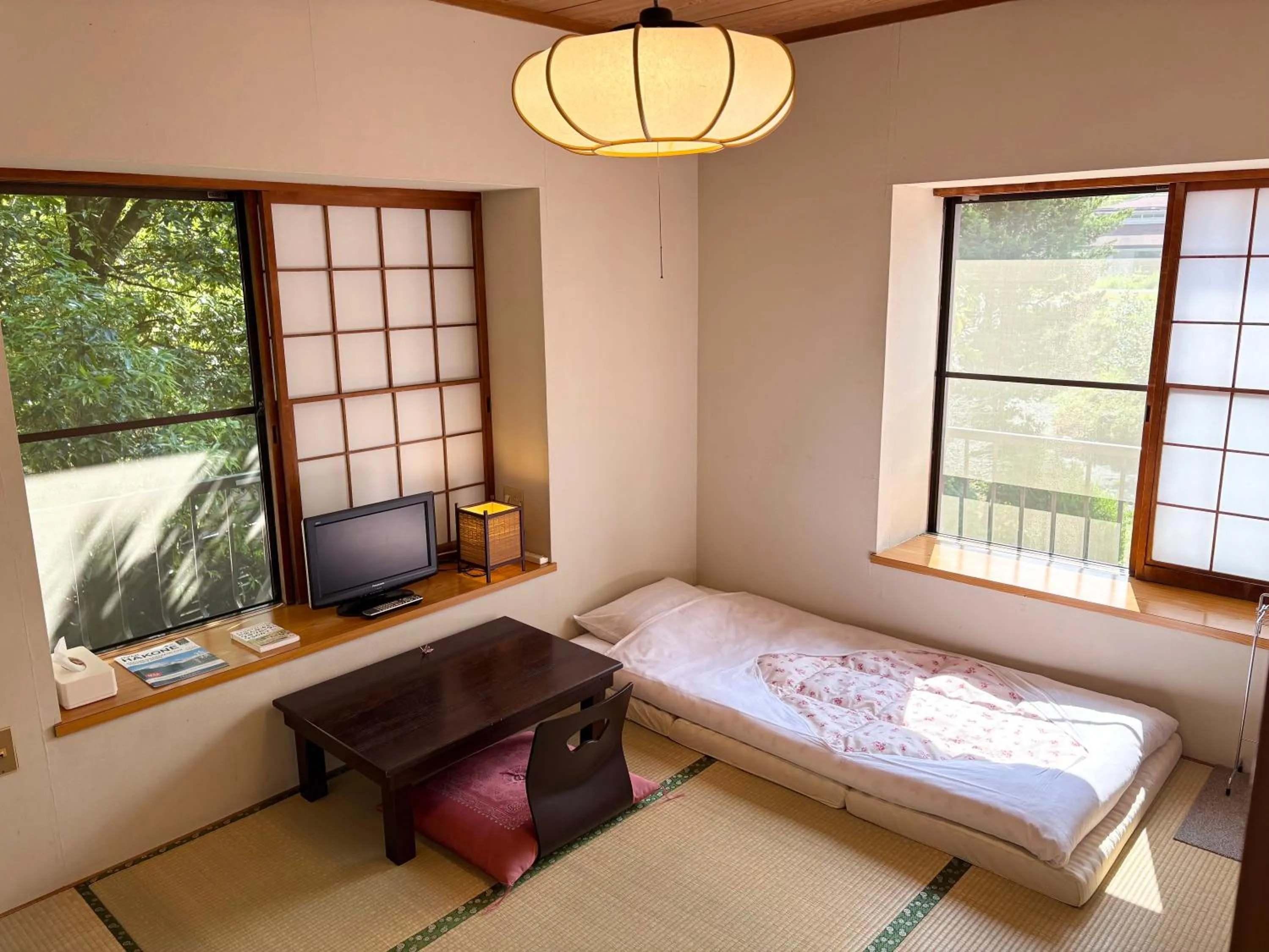 TV and multimedia, Bed in Fuji-Hakone Guest House