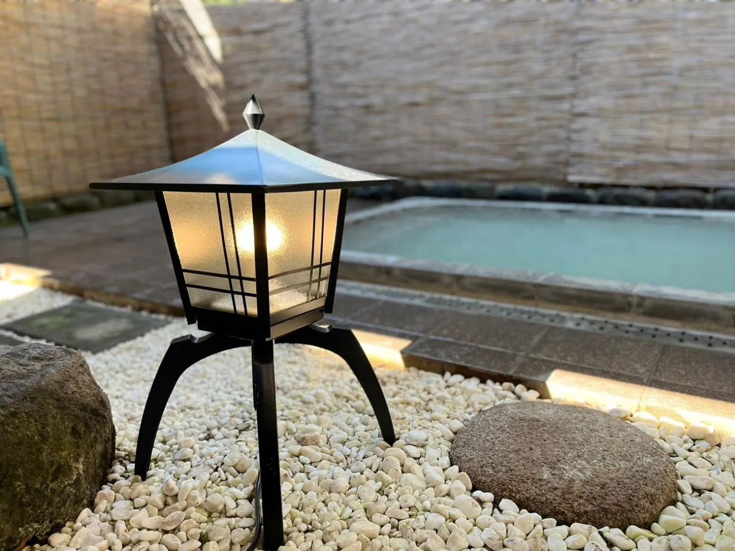 Open Air Bath in Fuji-Hakone Guest House