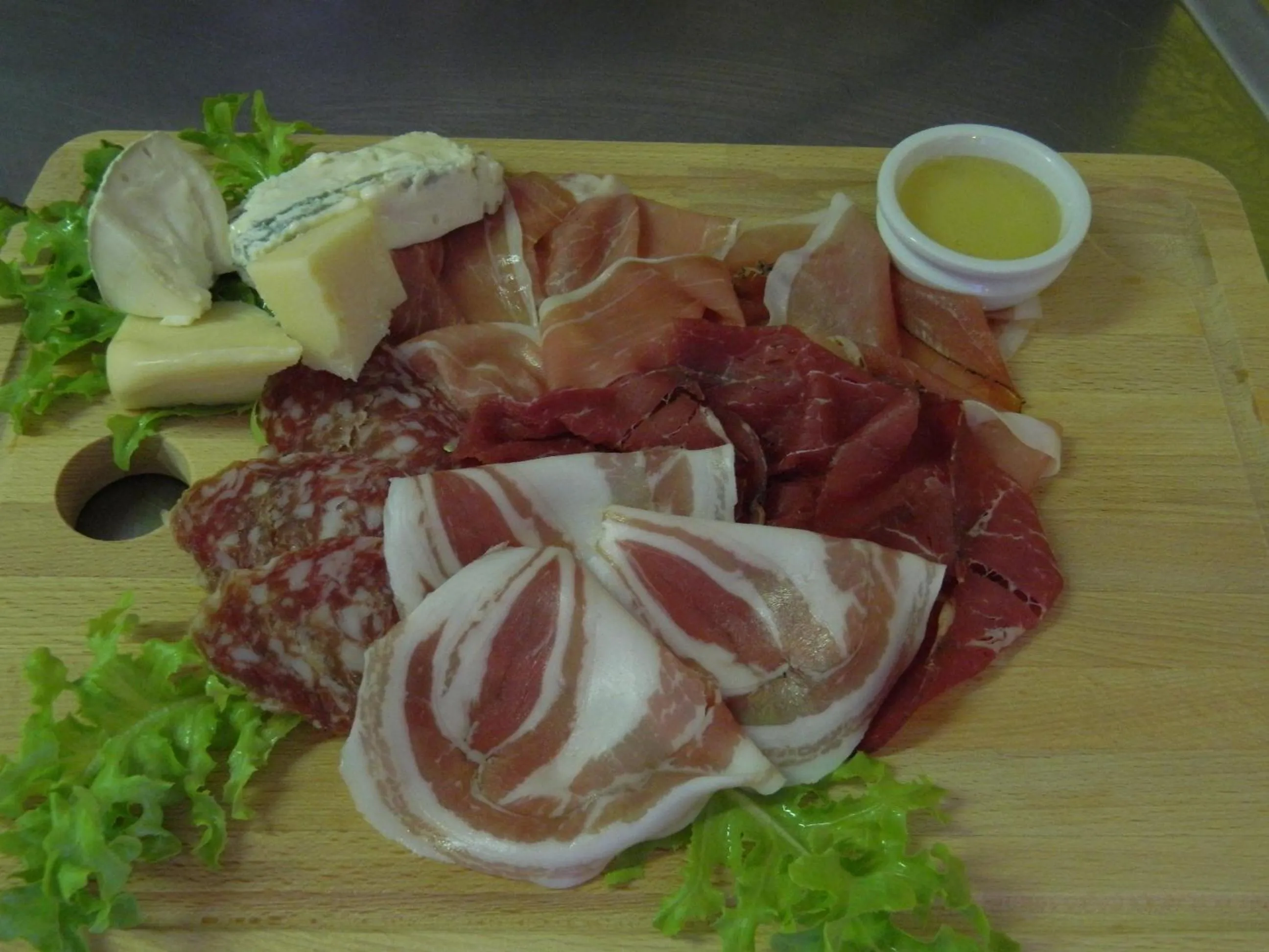 Food and drinks in Osteria San Giuseppe