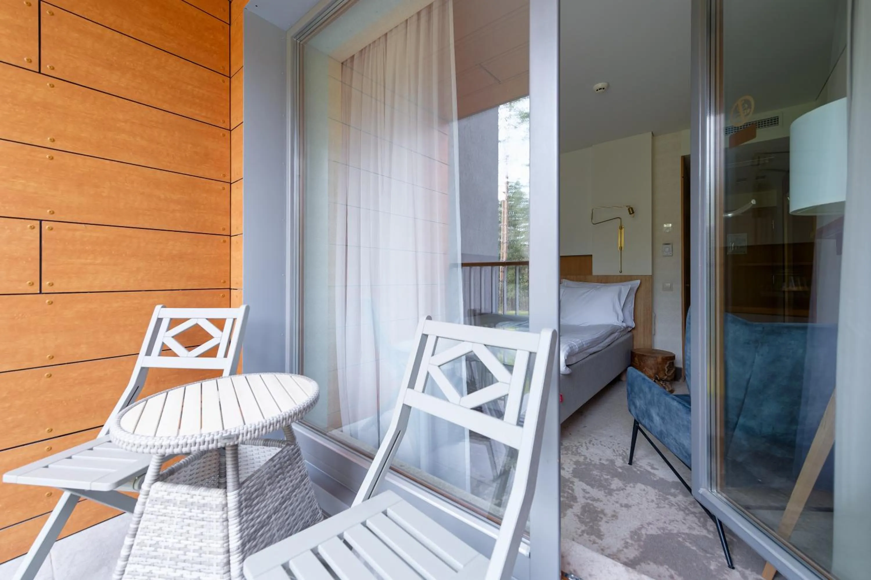 Balcony/Terrace in SPA VILNIUS Anykščiai