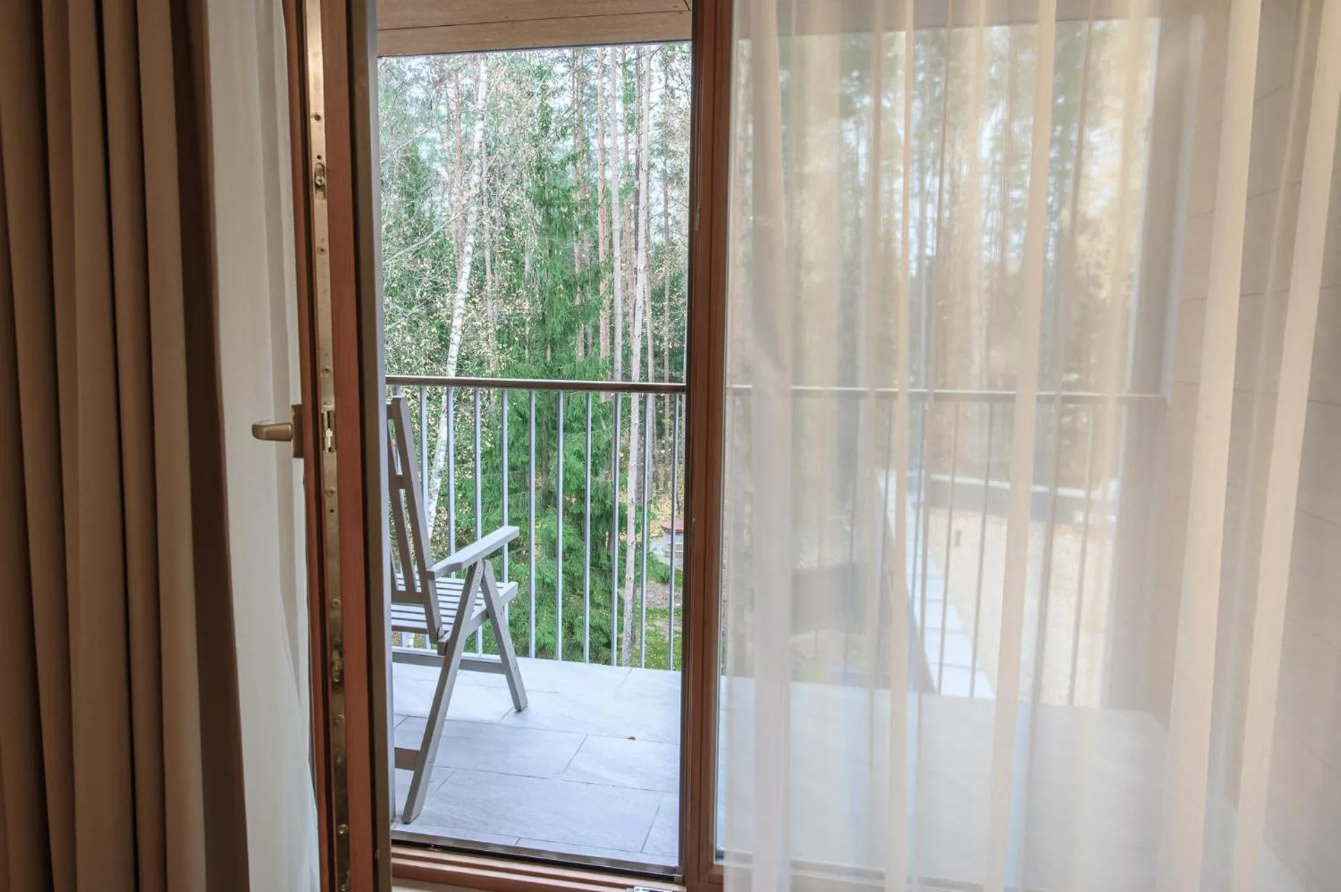 Balcony/Terrace in SPA VILNIUS Anykščiai