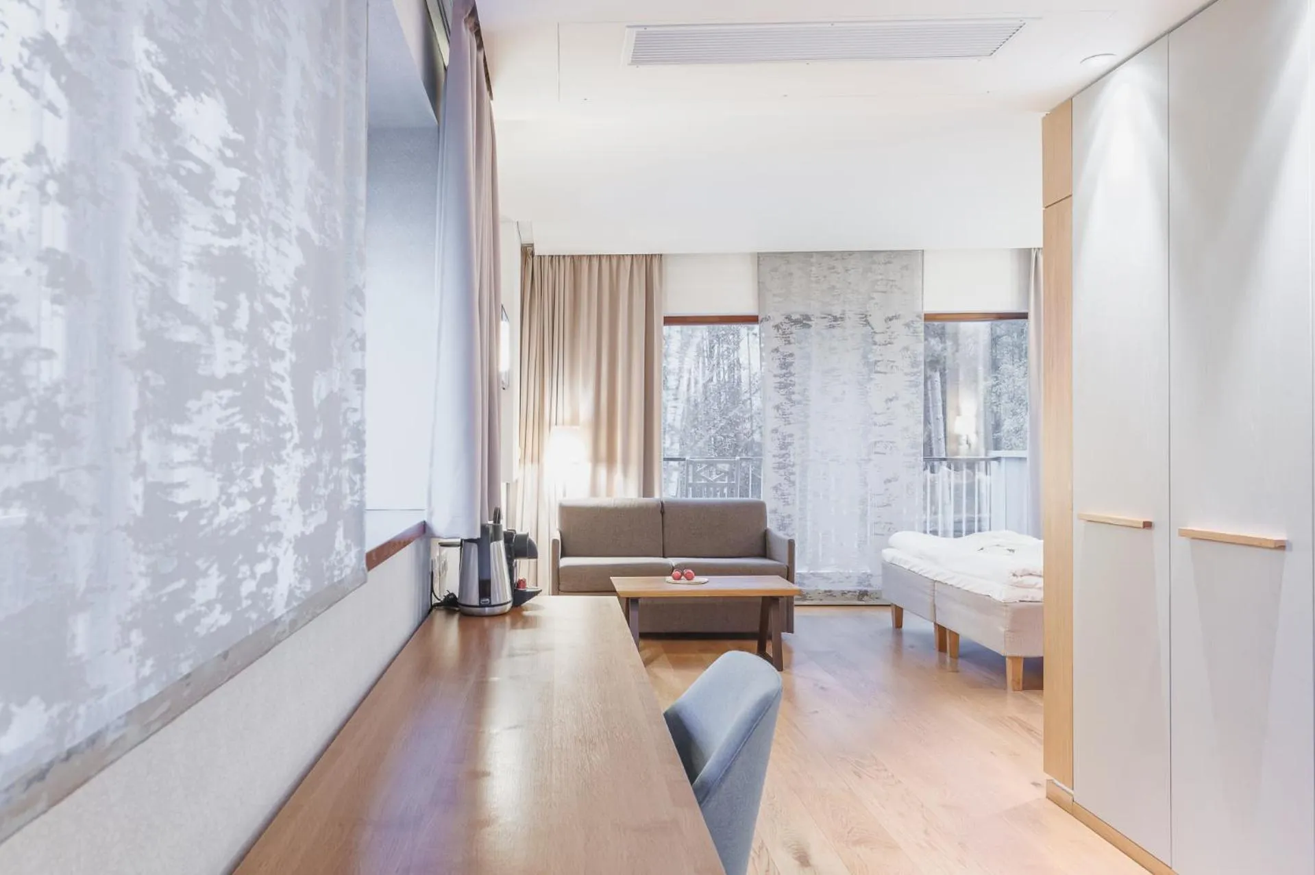 Living room, Bed in SPA VILNIUS Anykščiai