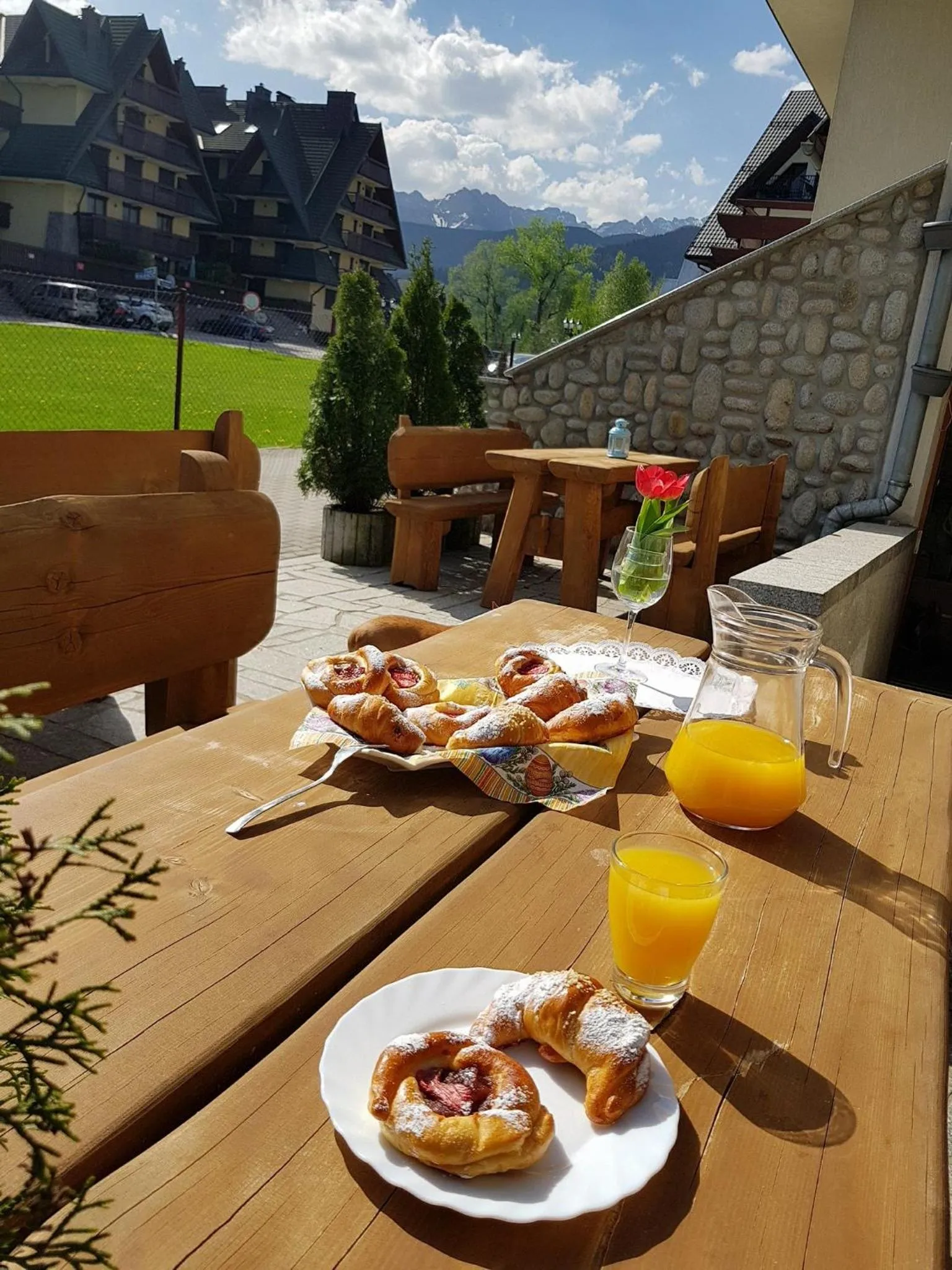 Food and drinks in Chata pod Jemiołą