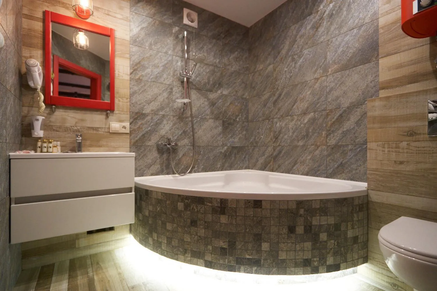 Bathroom in Garage