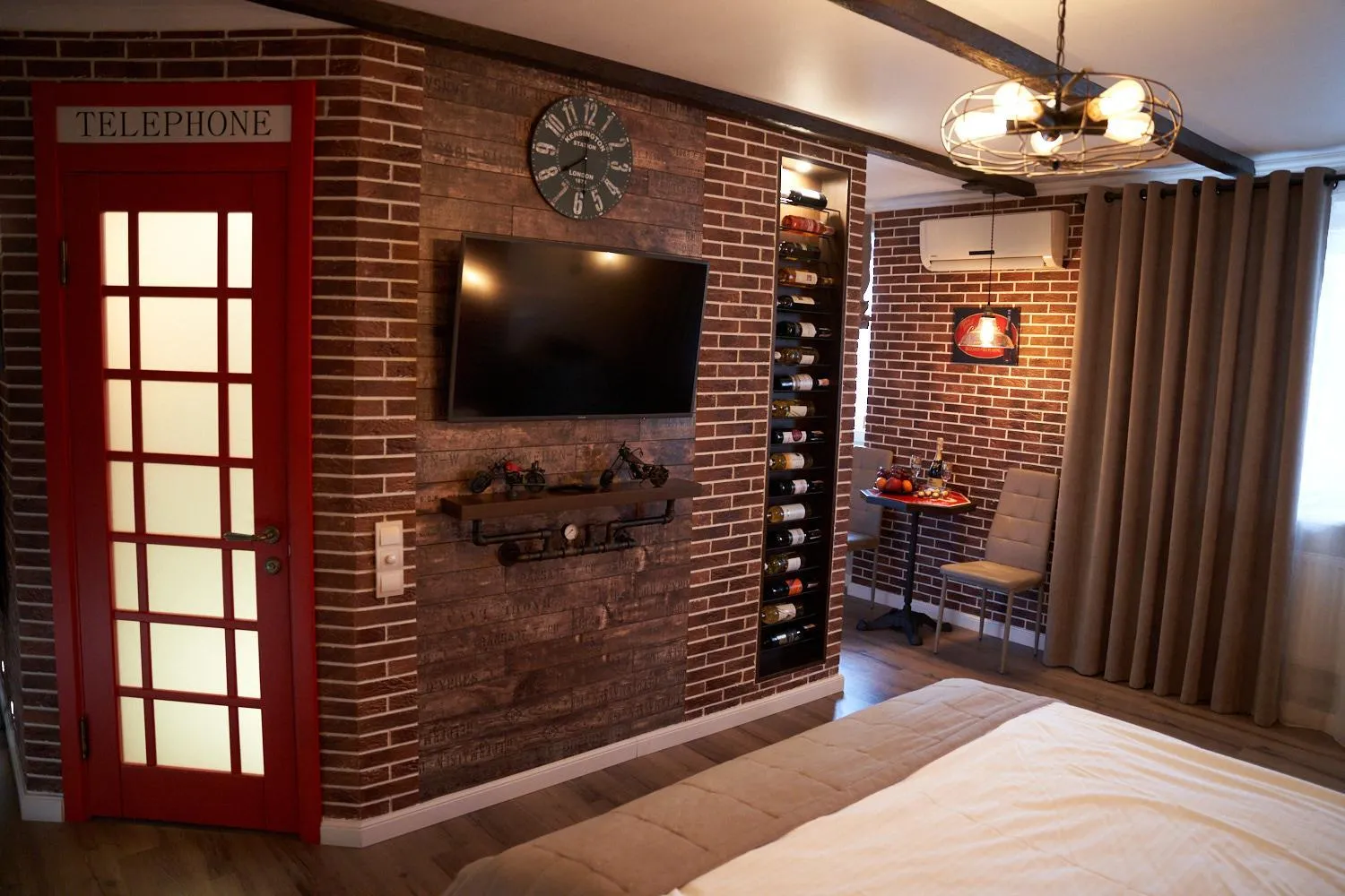 Bed in Garage