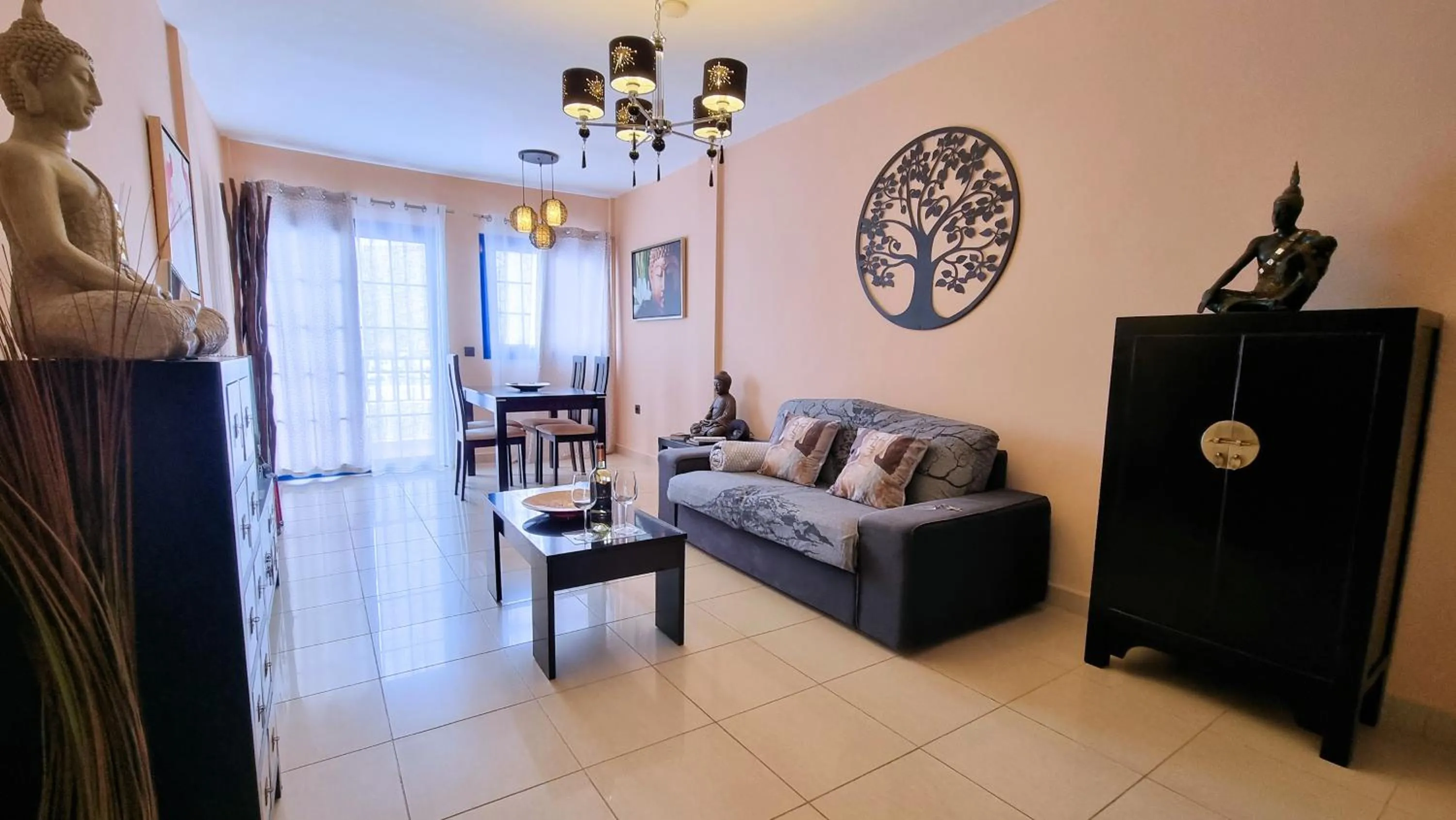 Lounge or bar in Evita Beach Suites Exclusivas