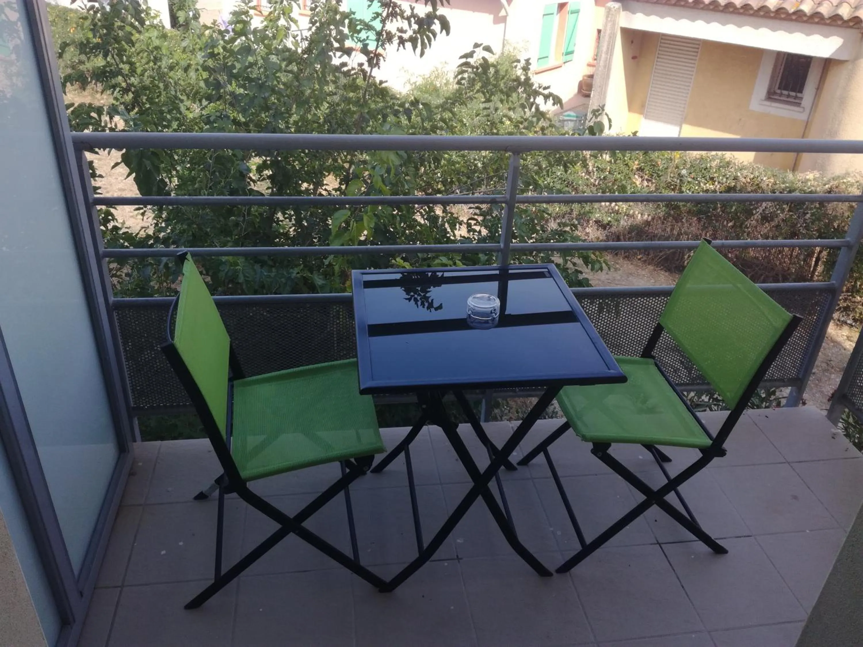 Balcony/Terrace in Fasthotel Montpellier Baillargues