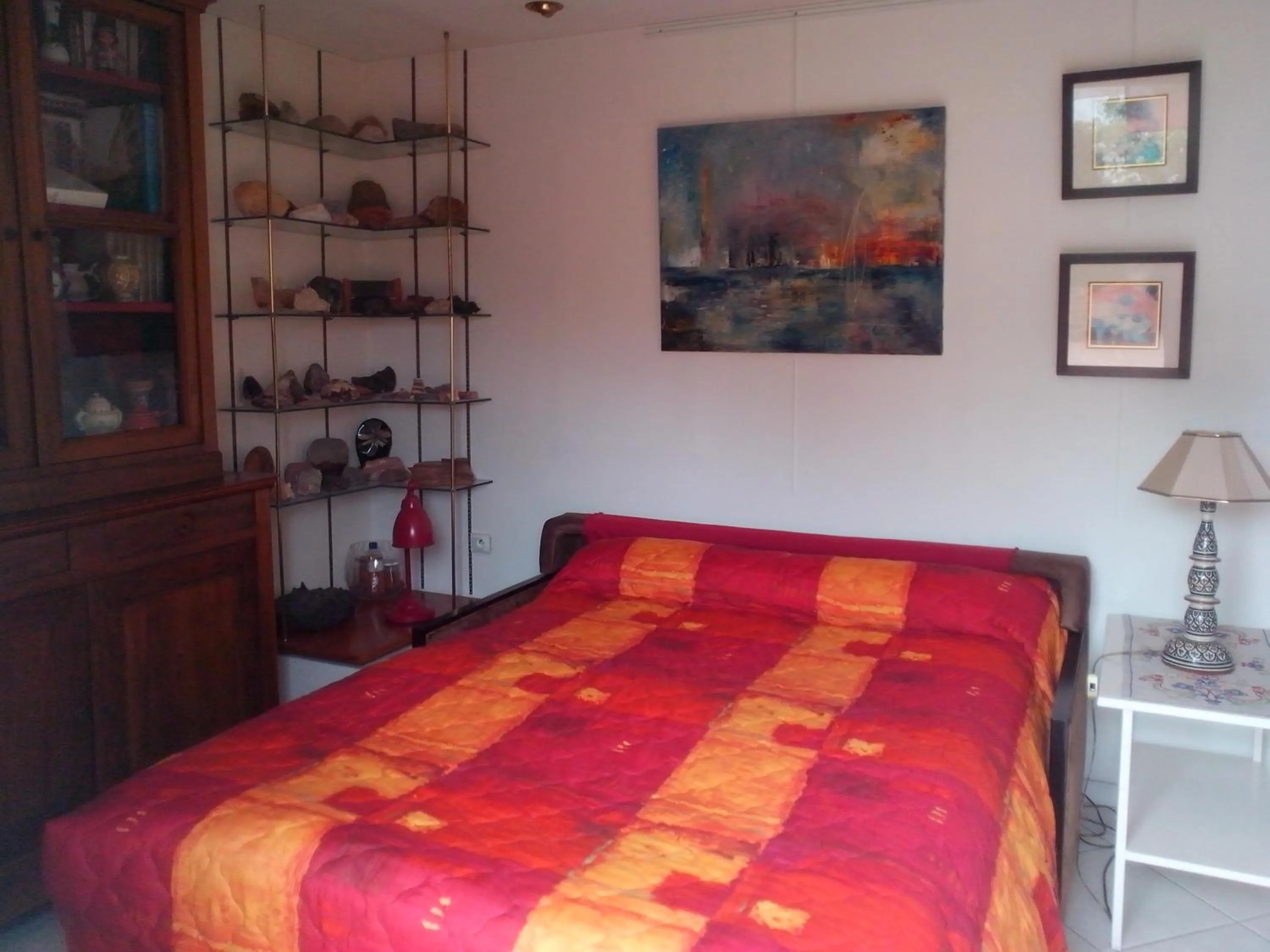 Bed in Chambres d'hôtes Issy-Paris