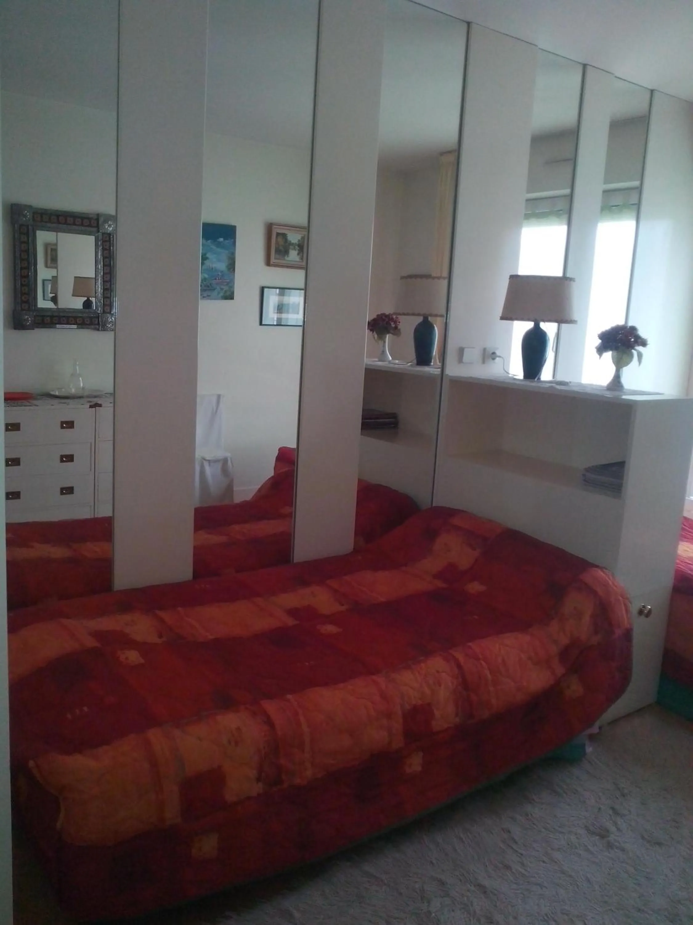 Bed in Chambres d'hôtes Issy-Paris