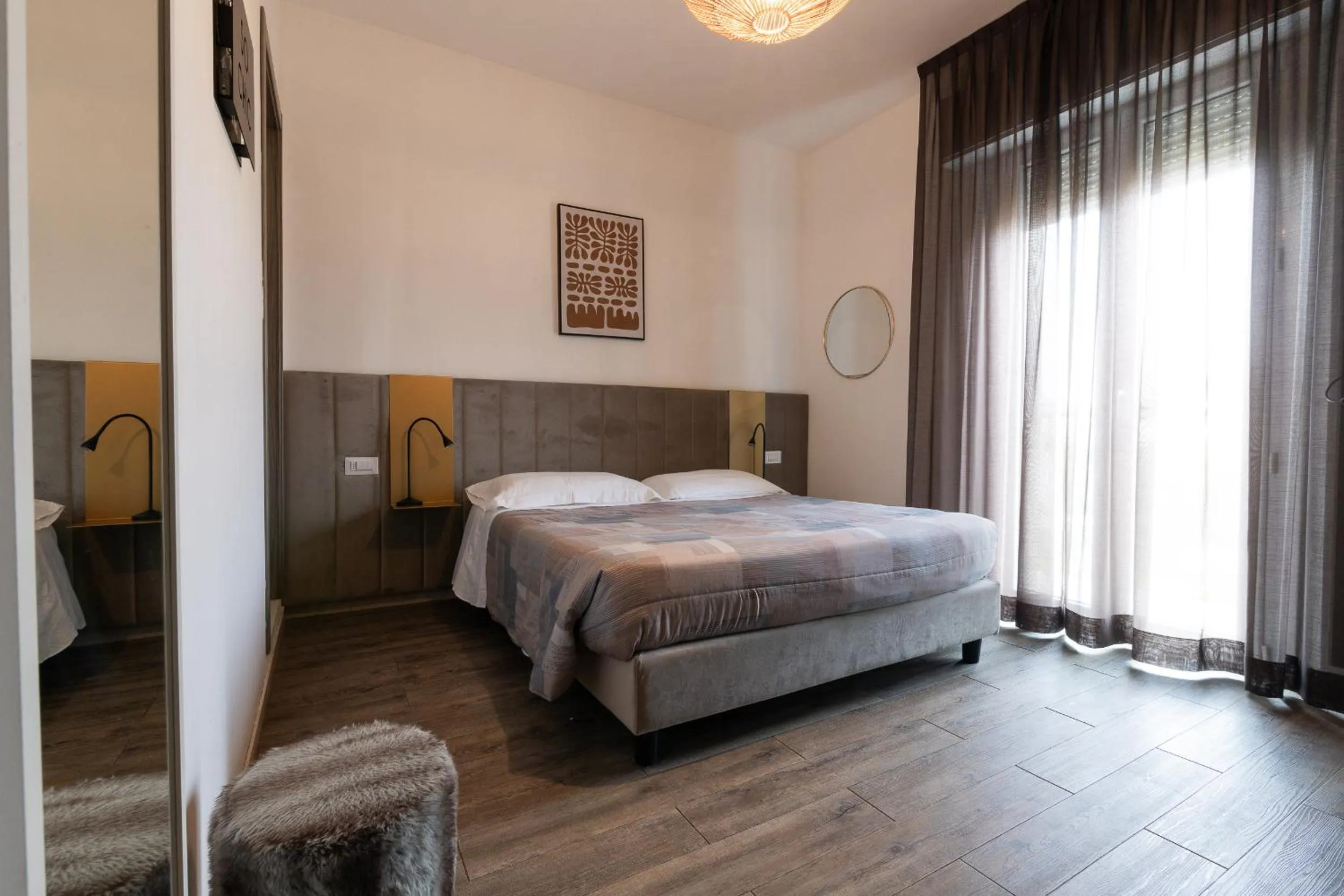 Bedroom, Bed in Villa Liliana