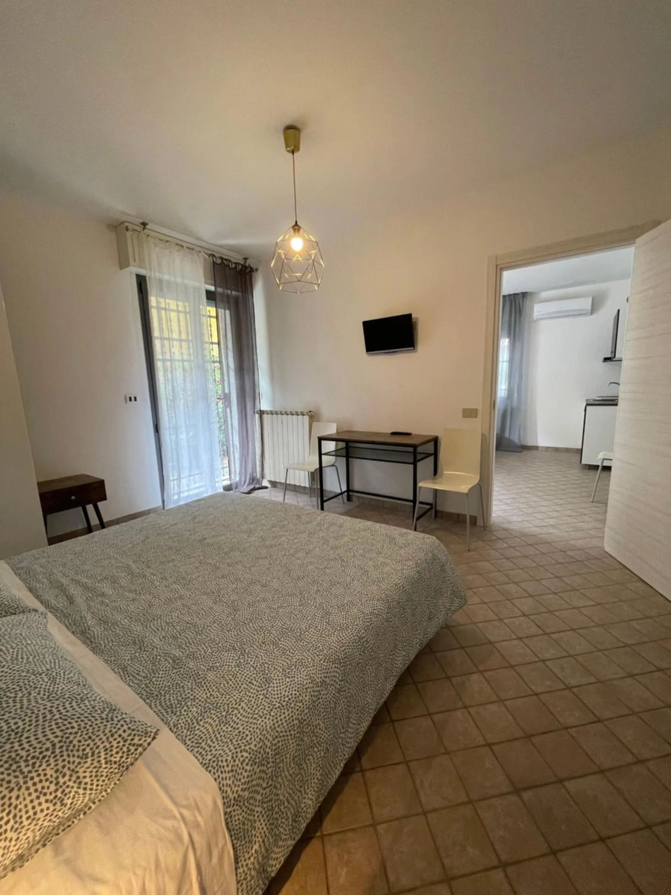 Bedroom, Bed in Villa Liliana