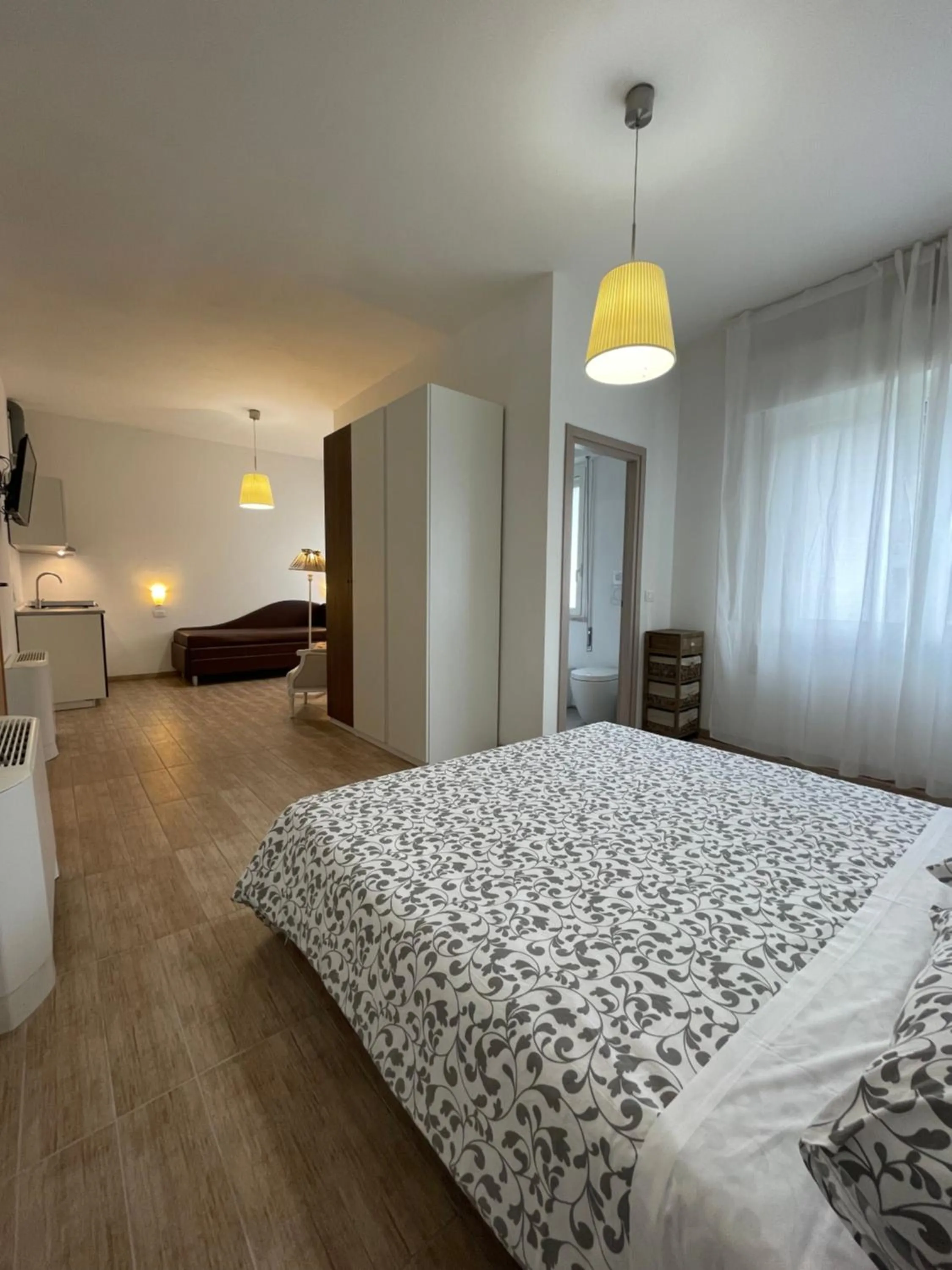 Bedroom, Bed in Villa Liliana