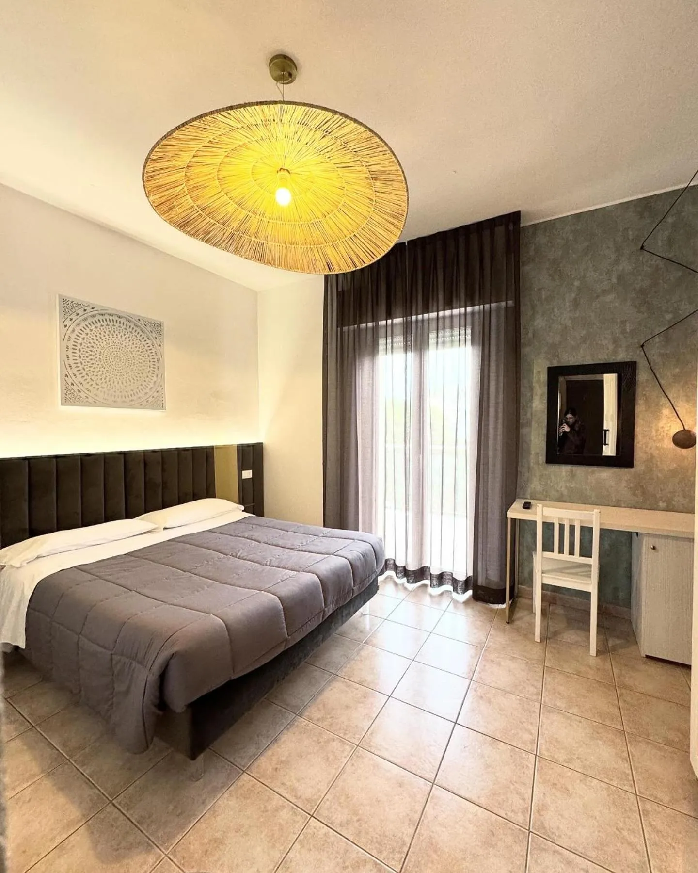 Bedroom, Bed in Villa Liliana