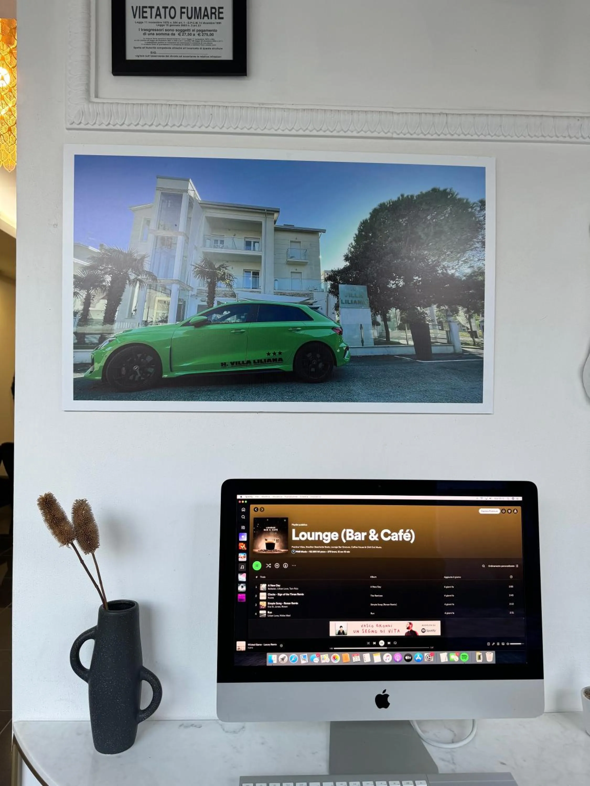 Lobby or reception in Villa Liliana