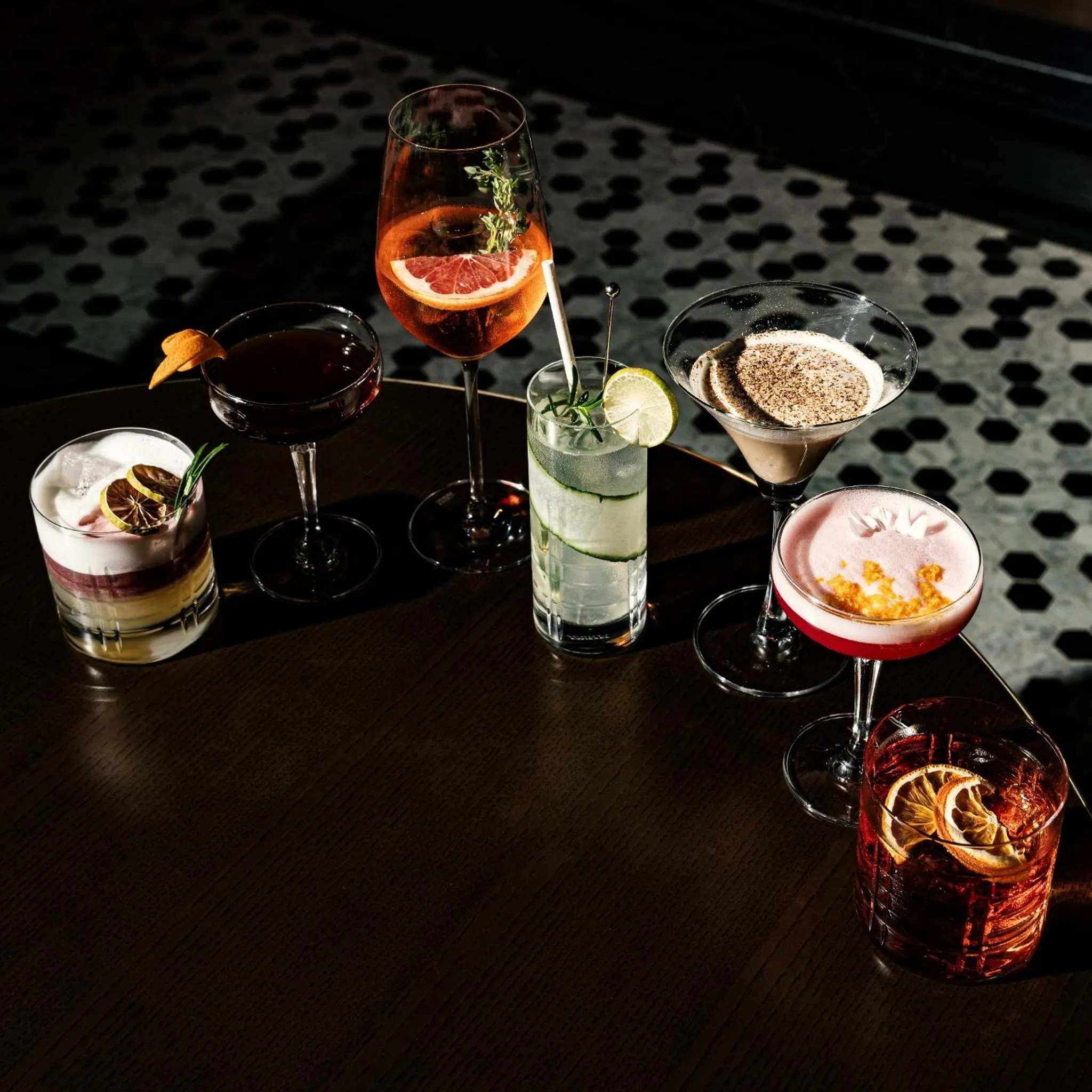 Drinks in Yangon Excelsior