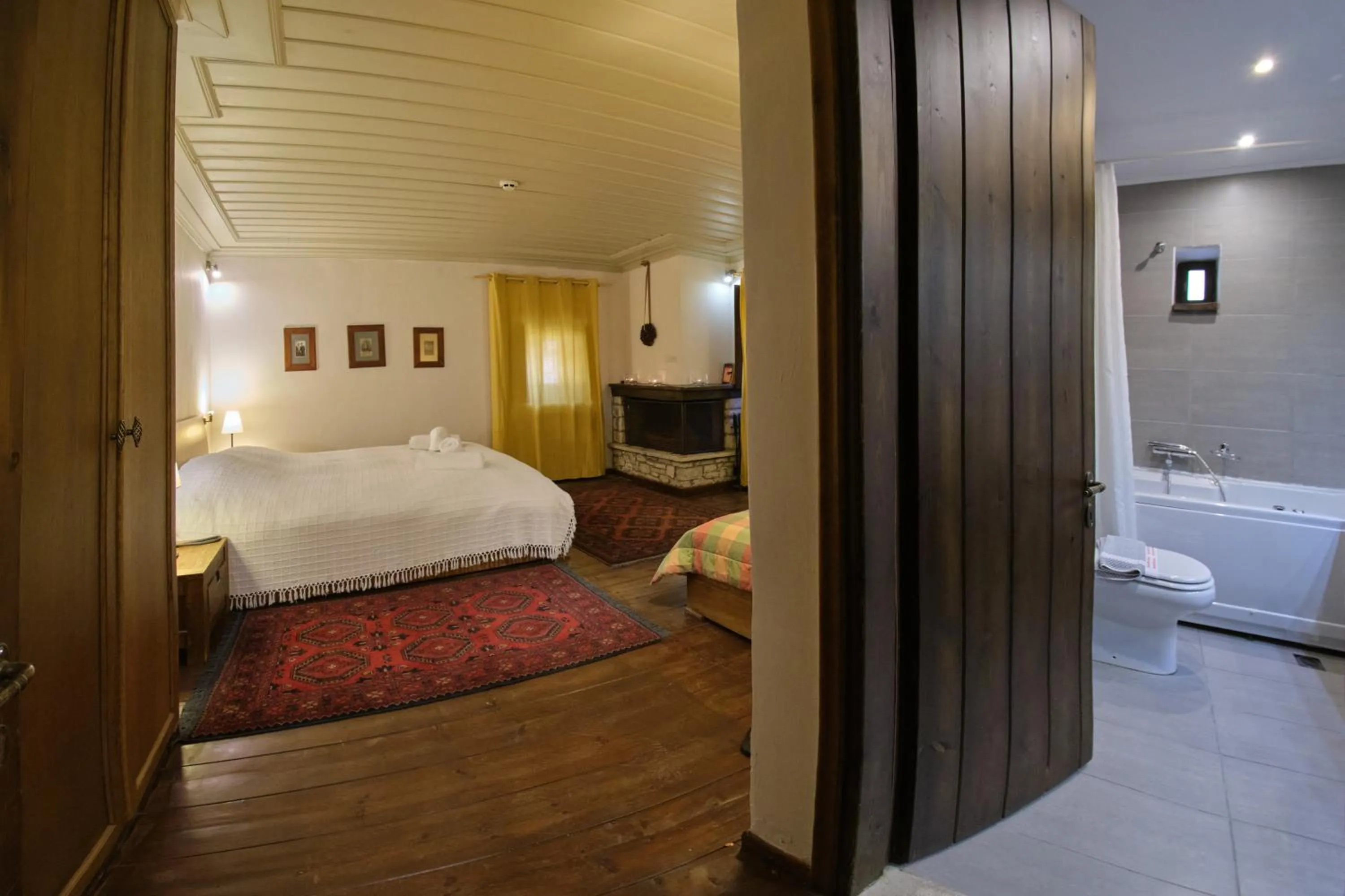 Bed in Arhontiko Aristis