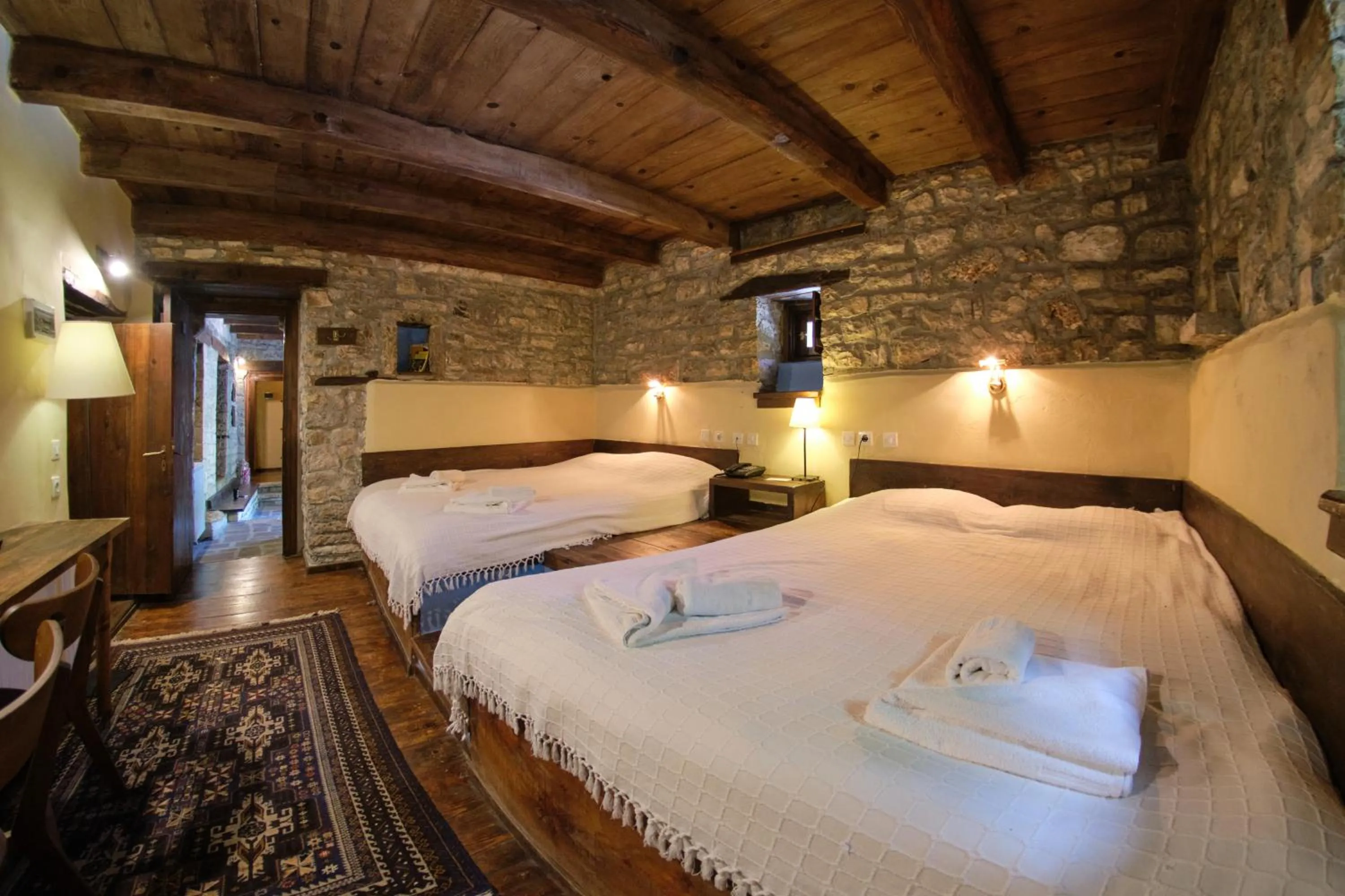 Bed in Arhontiko Aristis