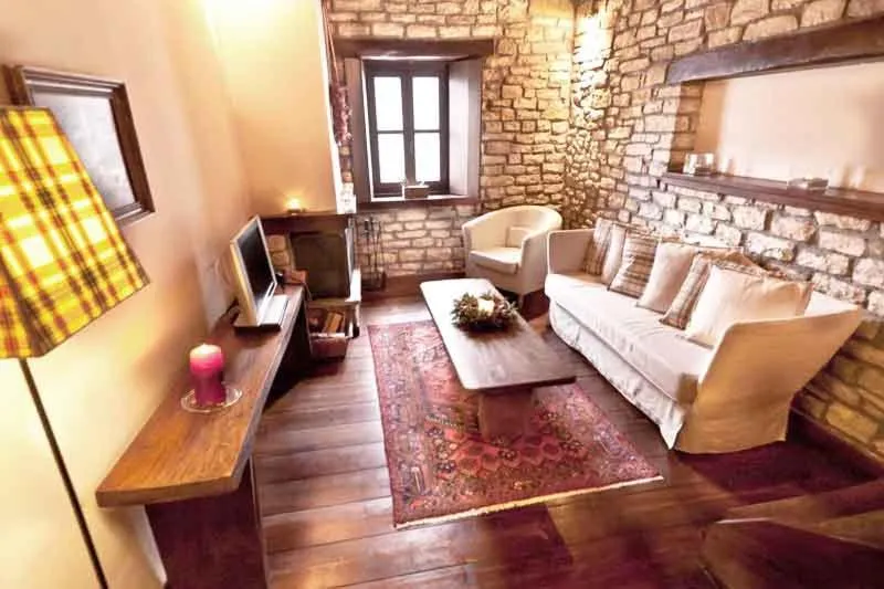 Living room in Arhontiko Aristis