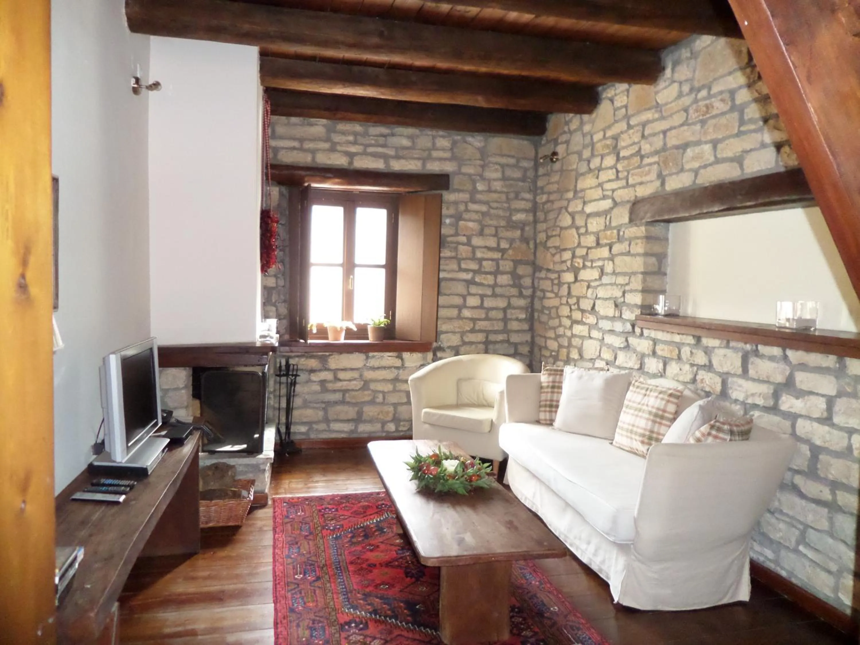 Living room in Arhontiko Aristis