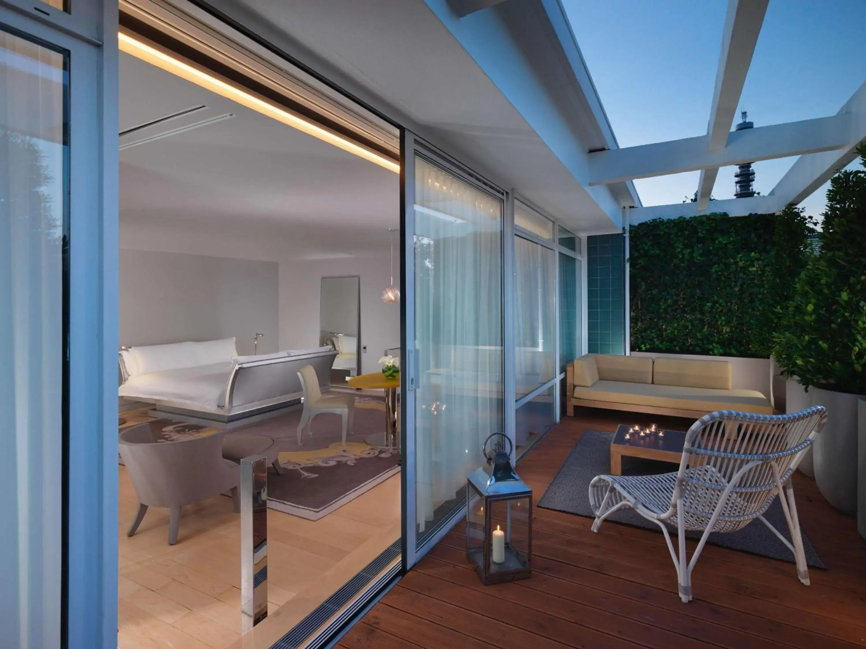 Bedroom in Sanderson London Bedroom in Sanderson London