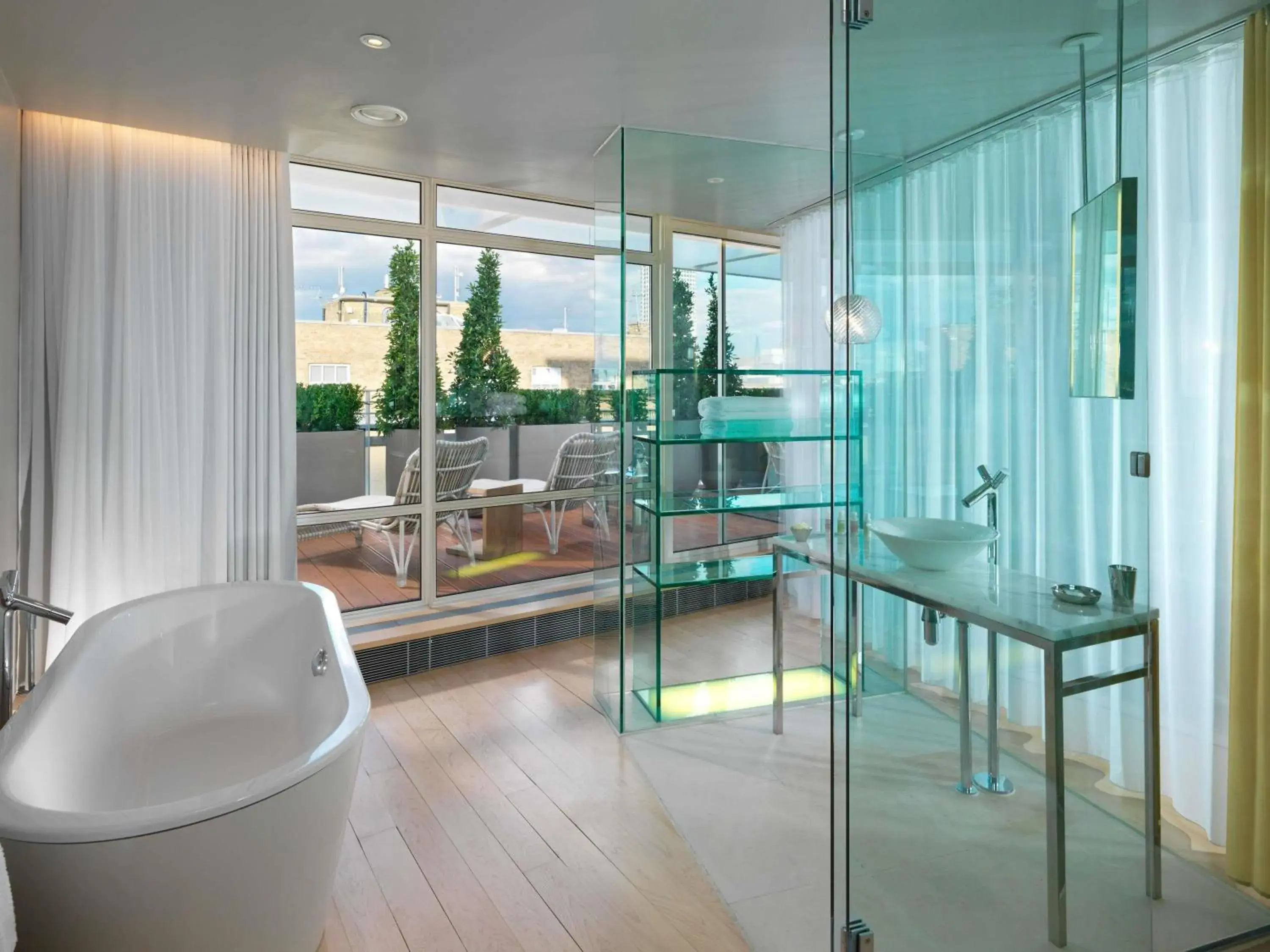 Bedroom in Sanderson London Bedroom in Sanderson London