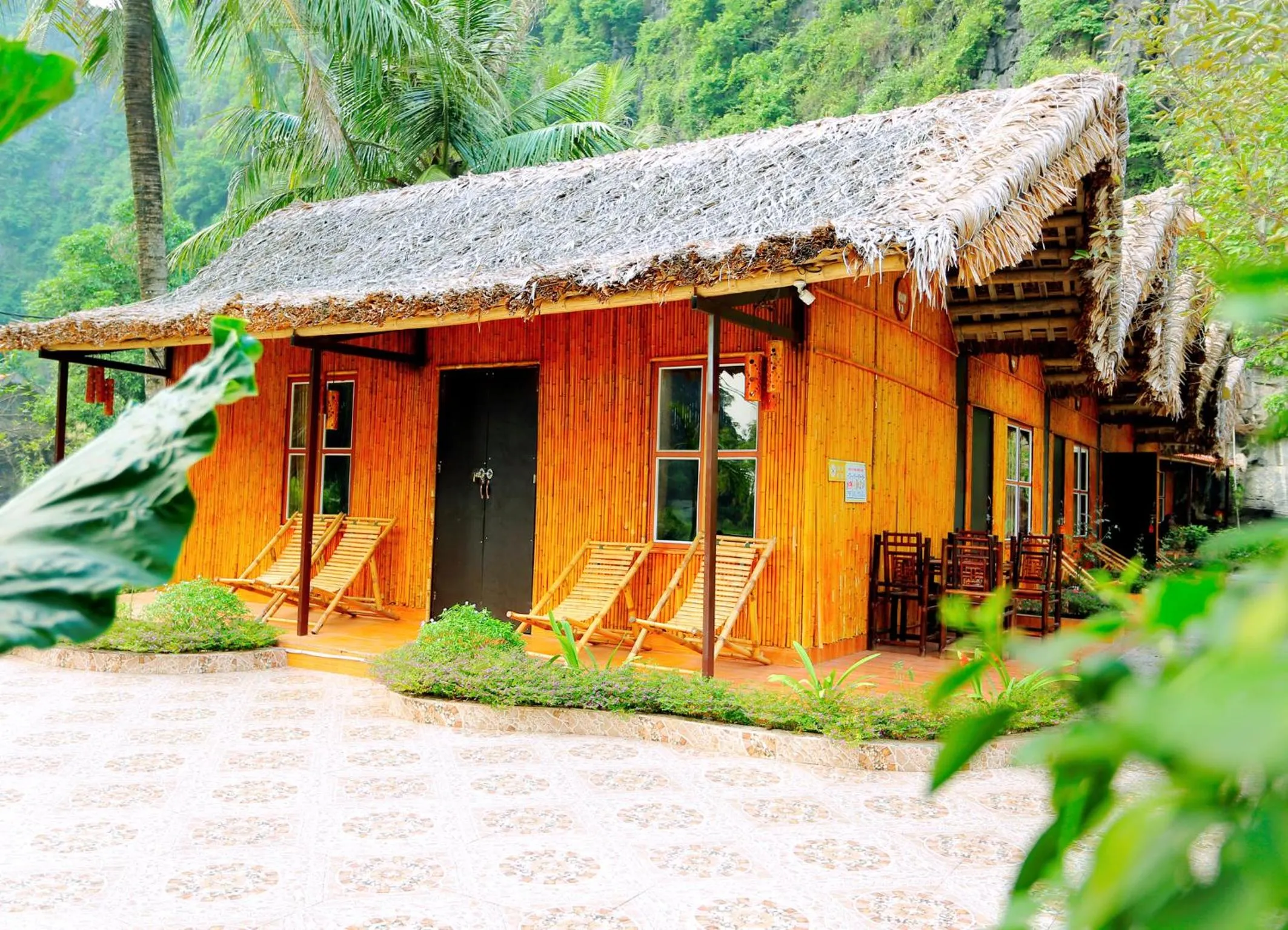 Floor plan in Tam Coc Valley Bung
