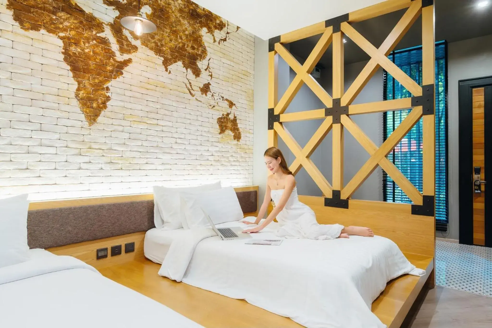 Bedroom, Bed in Wheeler Bed &Bike Bedroom, Bed in Wheeler Bed &Bike