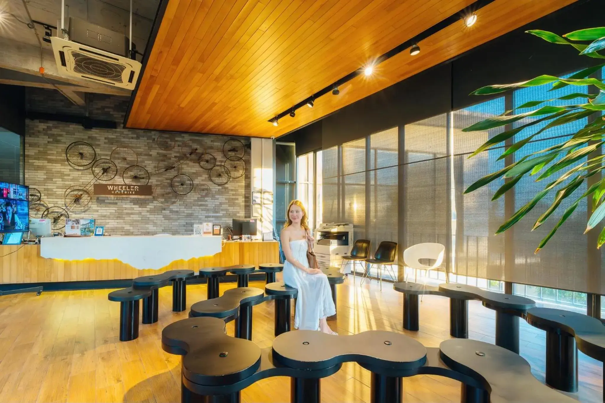 Lobby or reception in Wheeler Bed &Bike Lobby or reception in Wheeler Bed &Bike