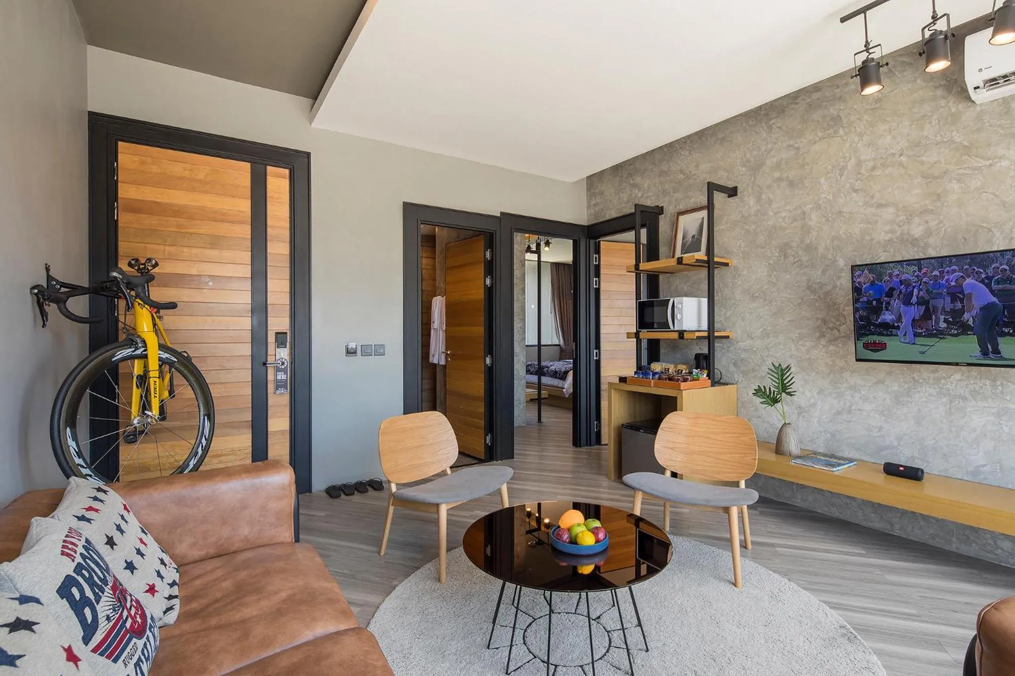 Living room in Wheeler Bed &Bike