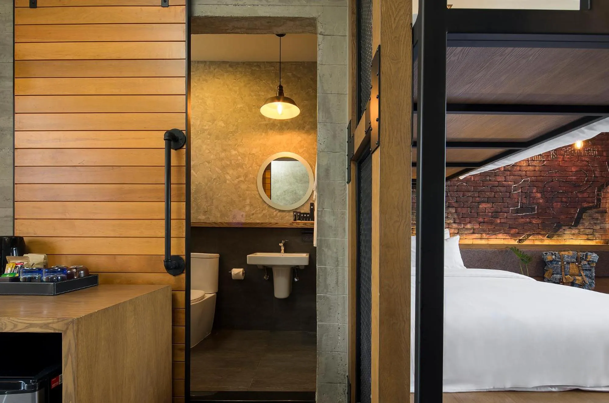 Bathroom, Bed in Wheeler Bed &Bike