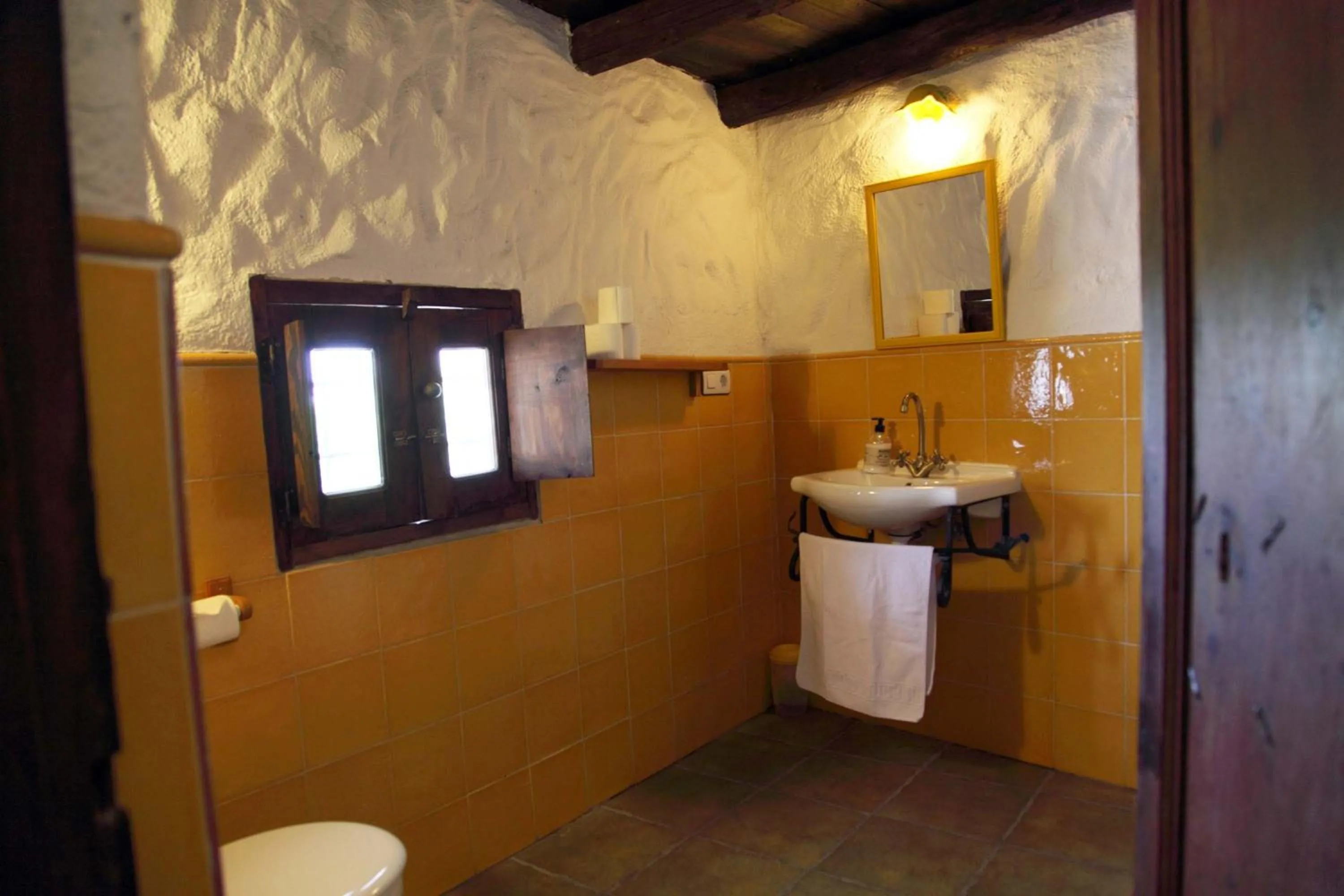 Shower in Cuevas La Atalaya