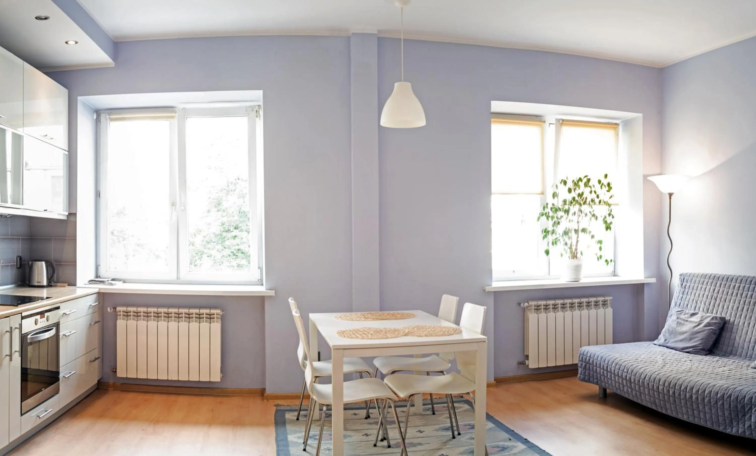 Living room in Marszałkowska Apartment