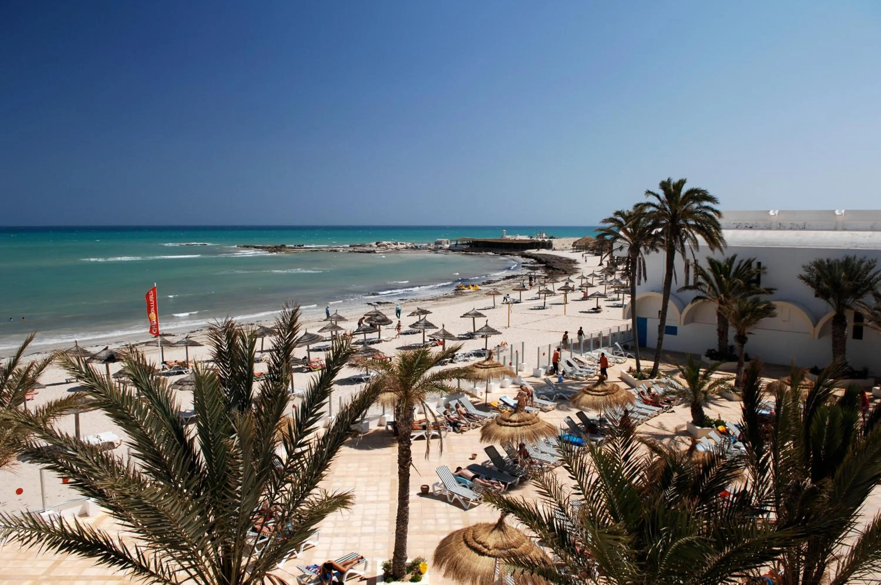 Beach in Monarque Dar Jerba Narjess- Family Only