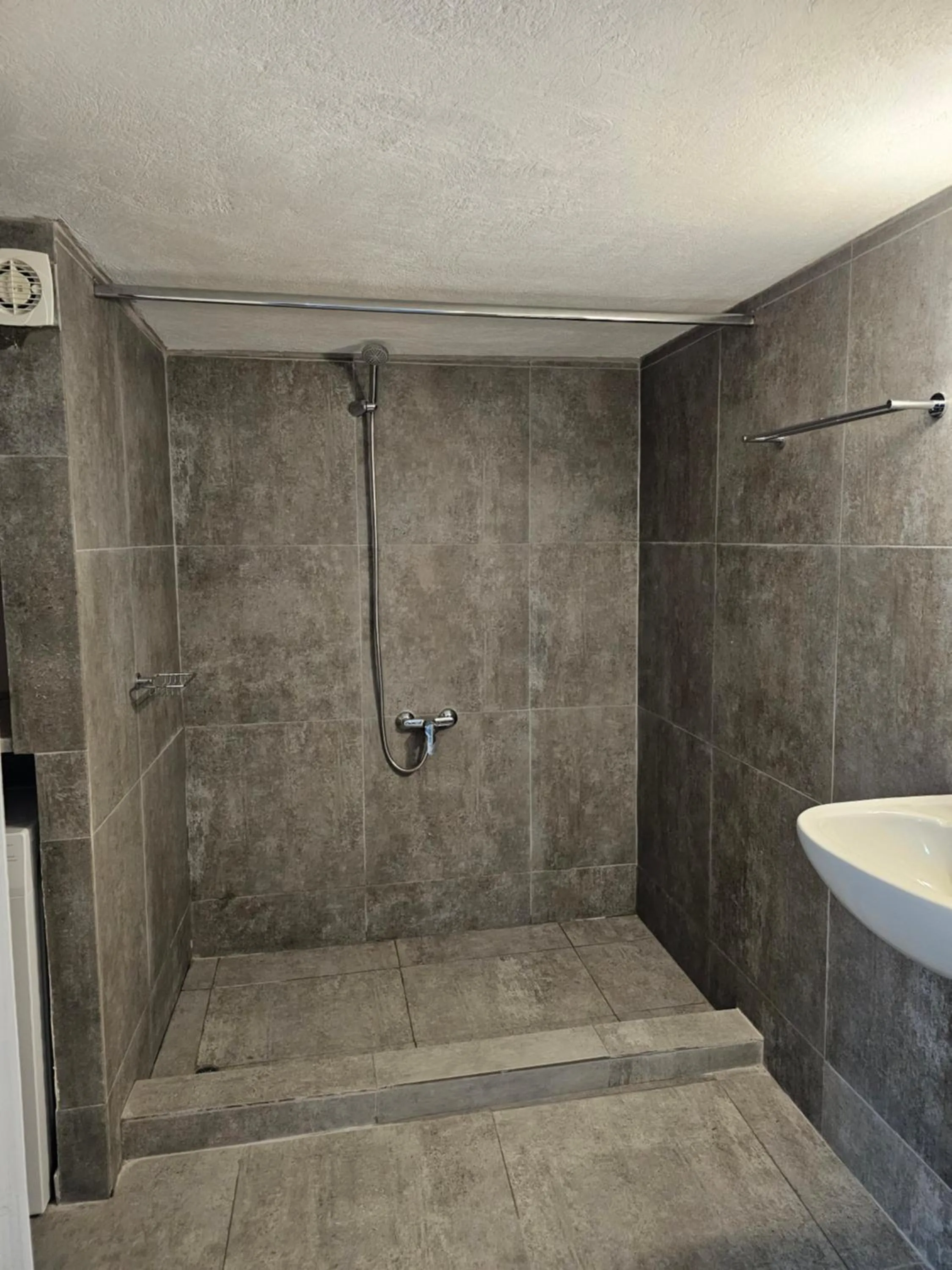 Shower in Porto Castello